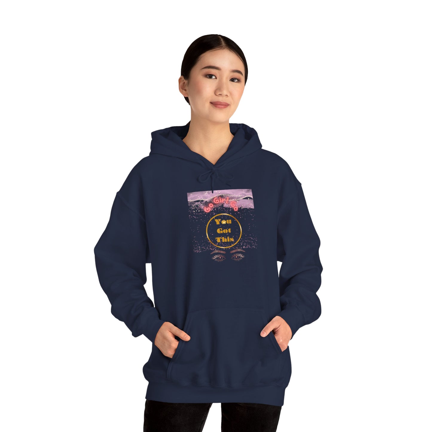 Go Girl University Hoodie — 'You Got This' Motivational Women's Sweatshirt