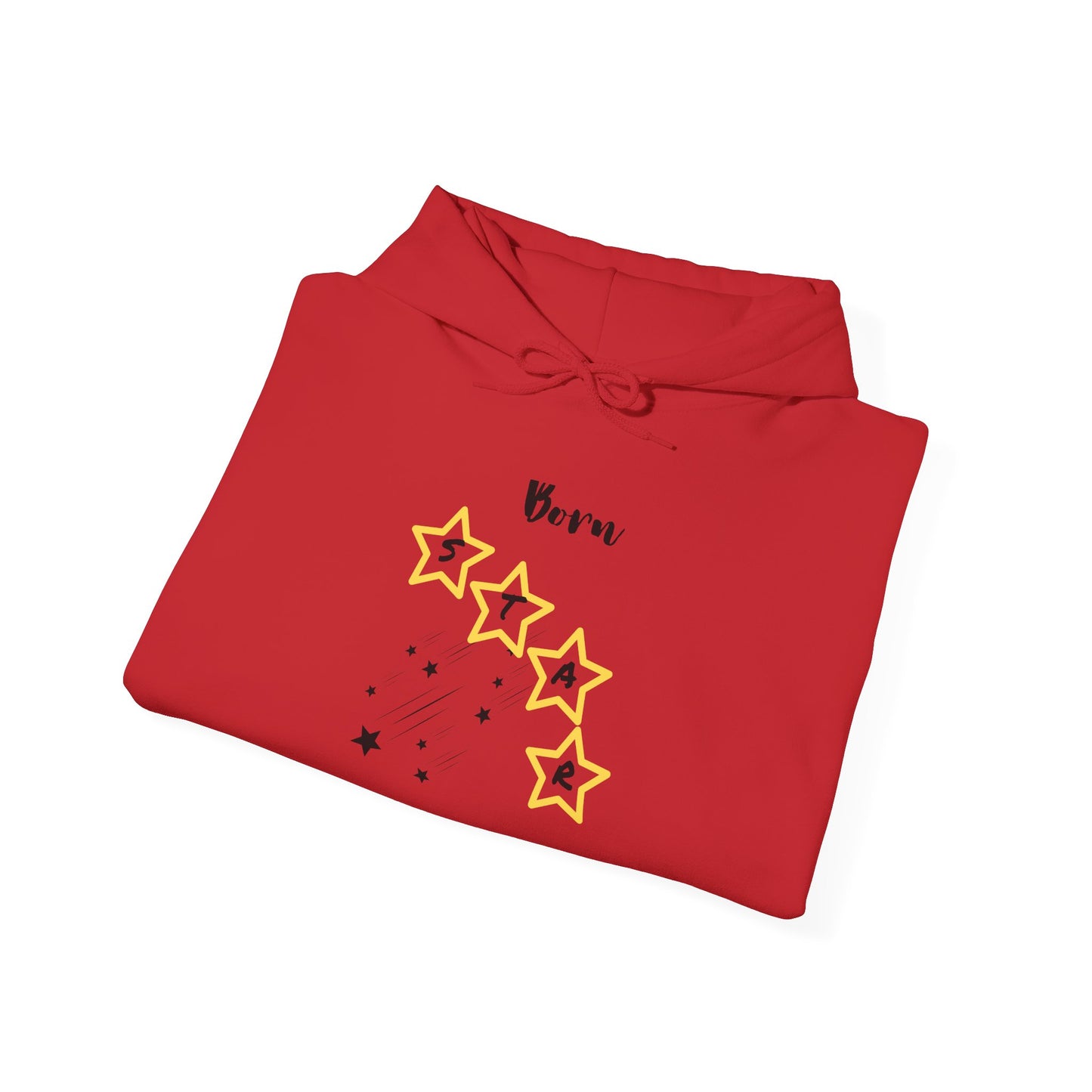 Hoodie — 'Born Star' Minimalist Star Constellation Pullover
