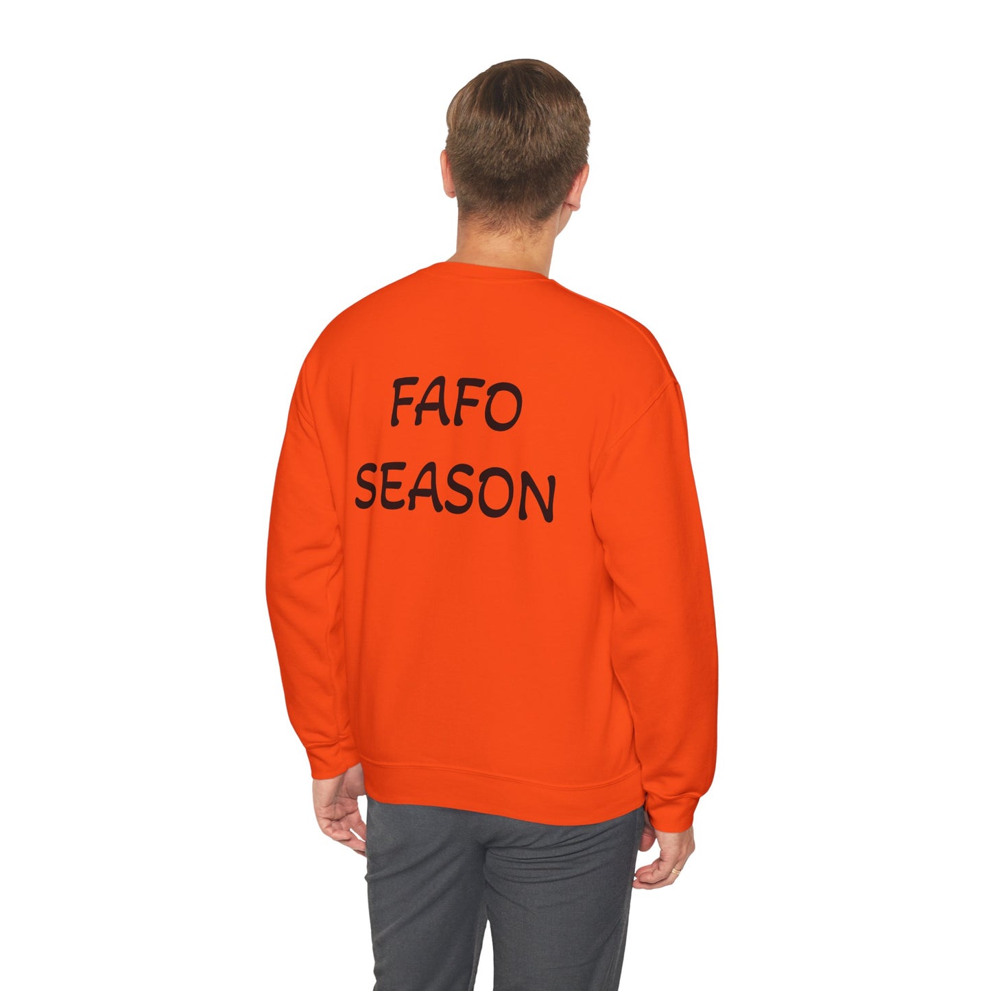 Unisex Heavy Blend™ Crewneck Sweatshirt - Don The Con & FAFO Season Design