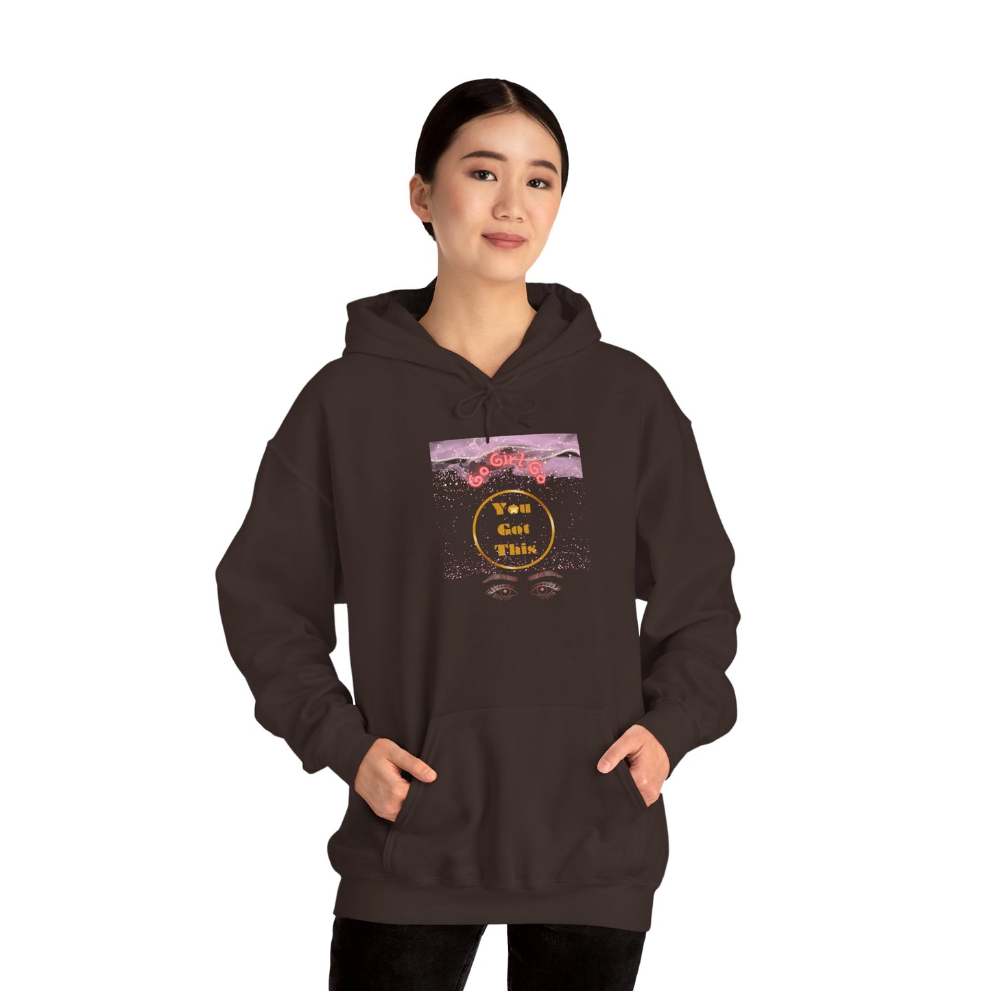 Go Girl University Hoodie — 'You Got This' Motivational Women's Sweatshirt
