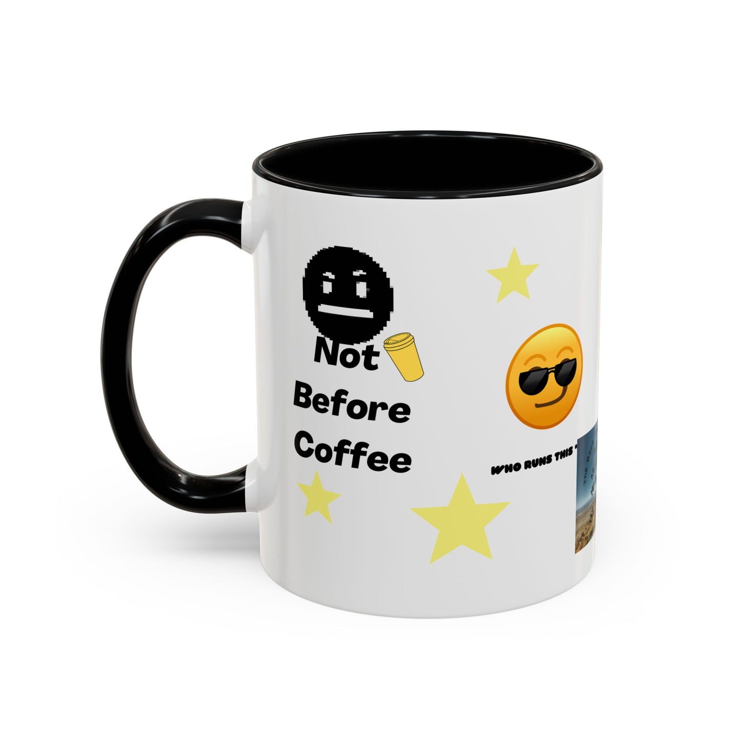 All About Coffee - Coffee Mug — Cute Coffee Quotes Accent Mug (11/15oz)