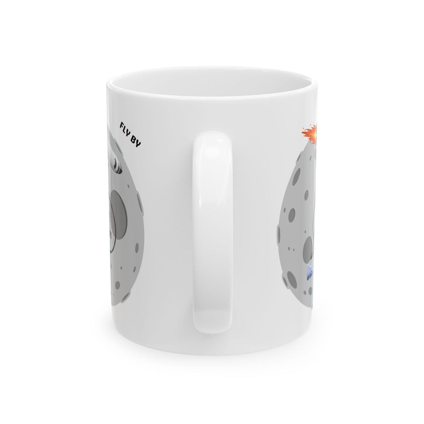 Cute Space Themed Ceramic Mug  (11oz, 15oz)