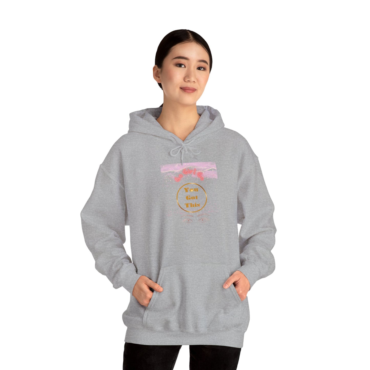 Go Girl University Hoodie — 'You Got This' Motivational Women's Sweatshirt