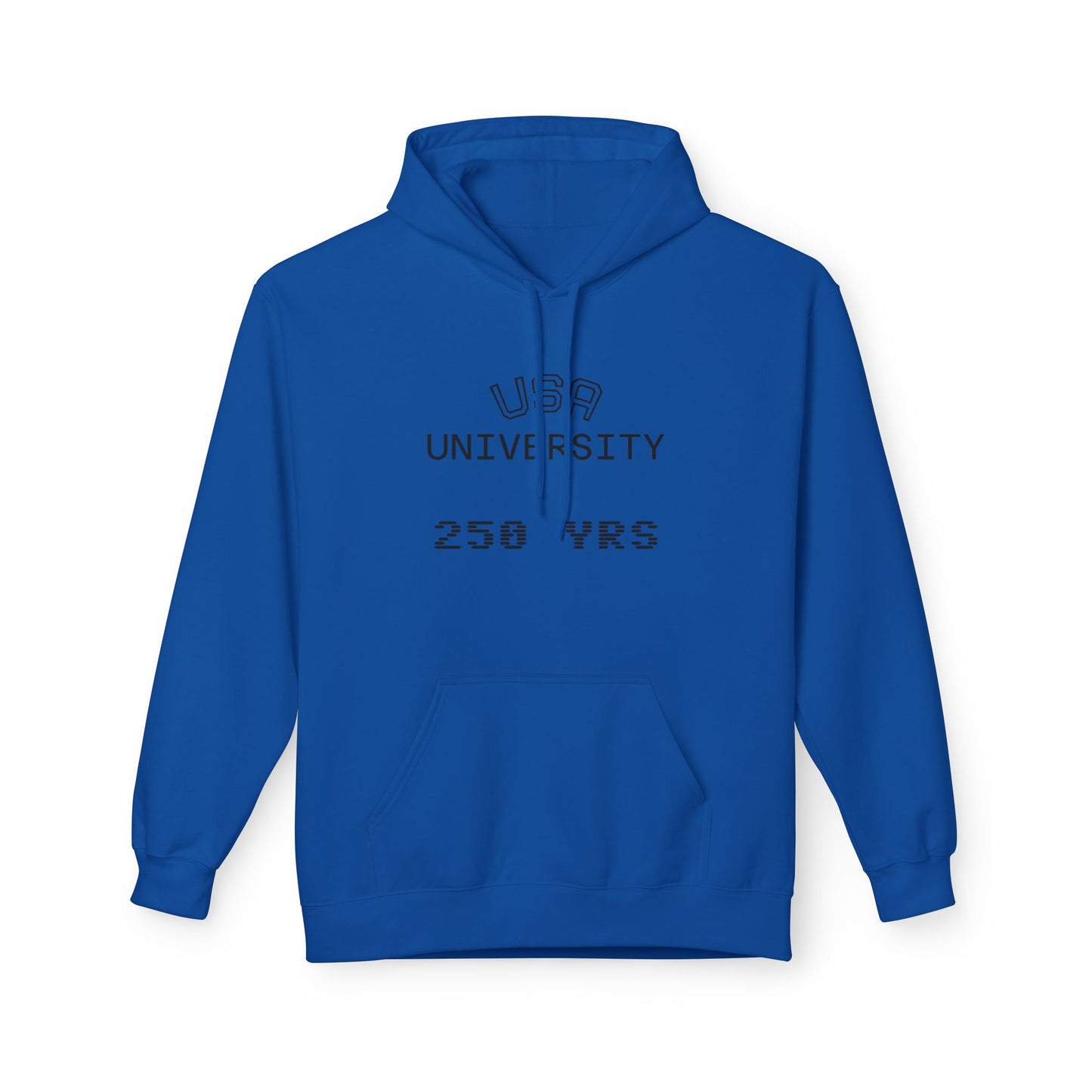 USA University 250 Yrs Hoodie — Patriotic Political Statement Graphic