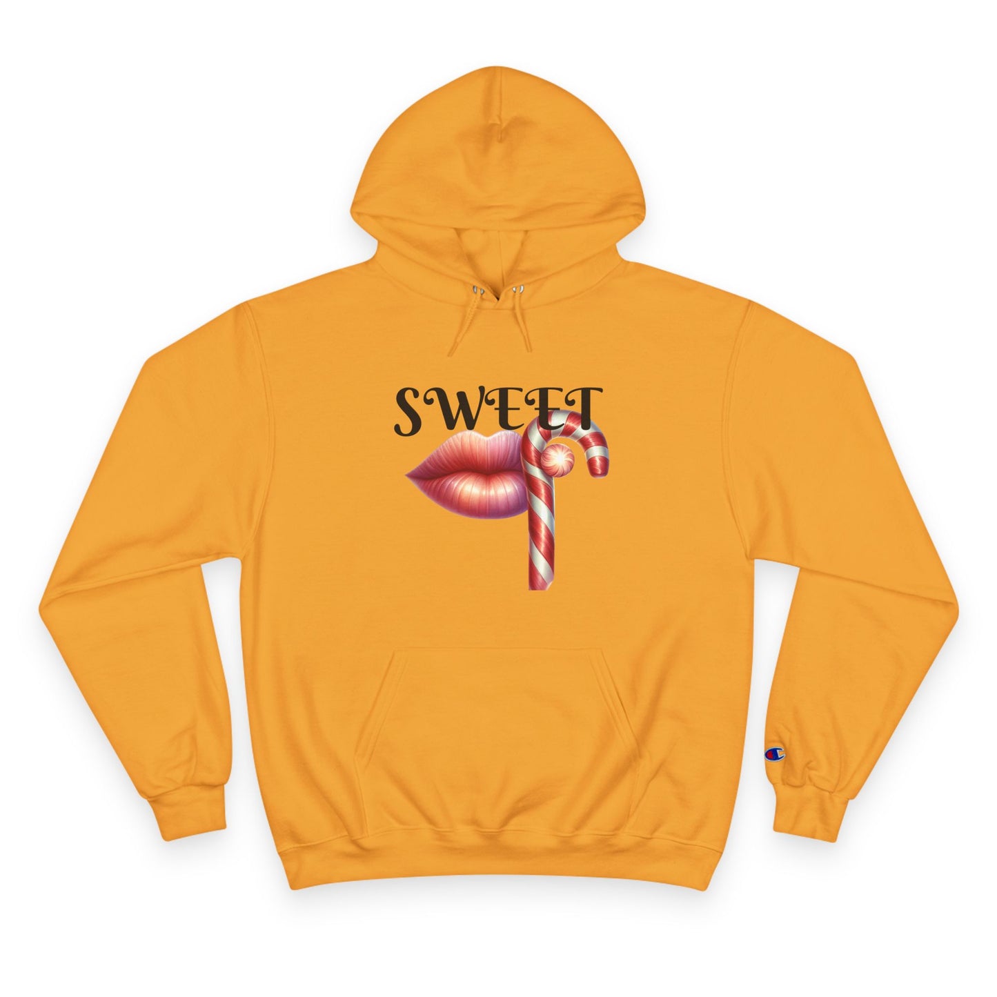 'Sweet Candy Cane' - Champion Hoodie
