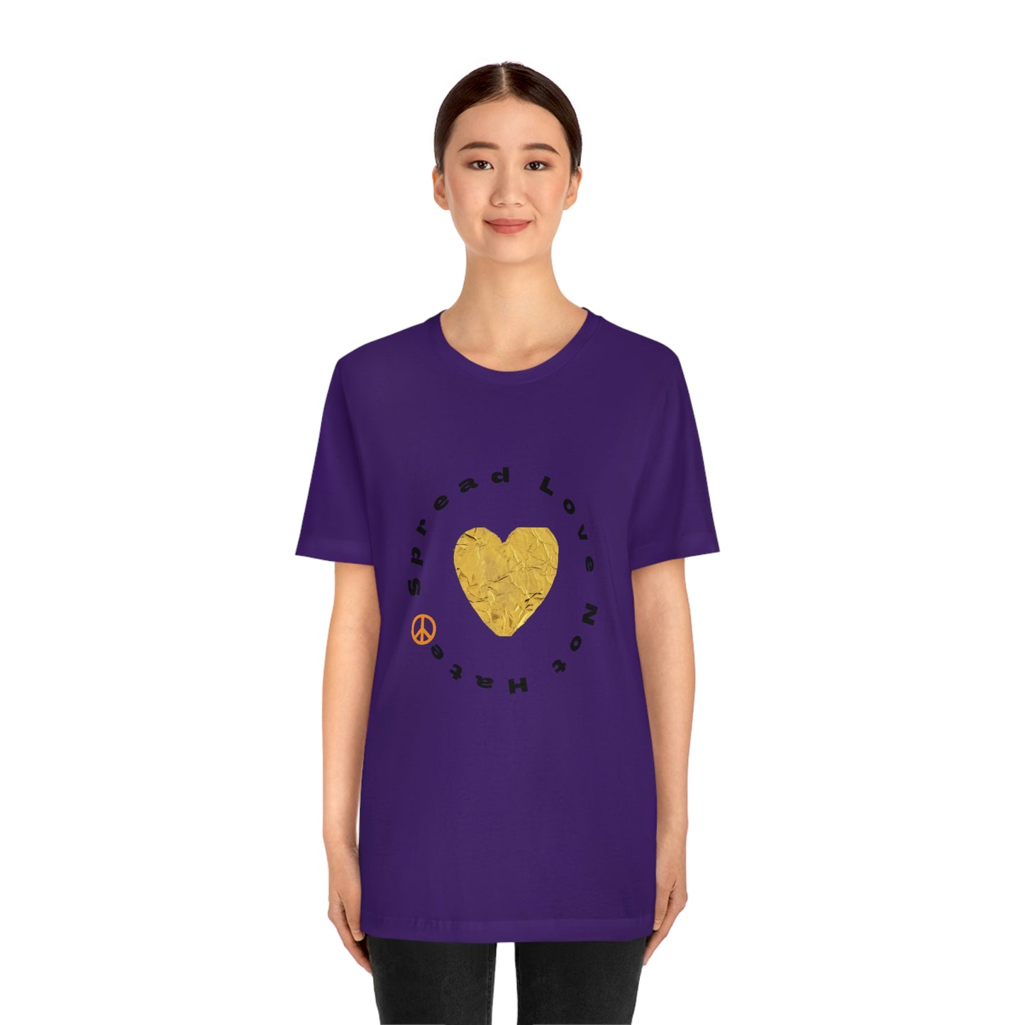 "Spread Love..." Unisex Jersey Short Sleeve Tee