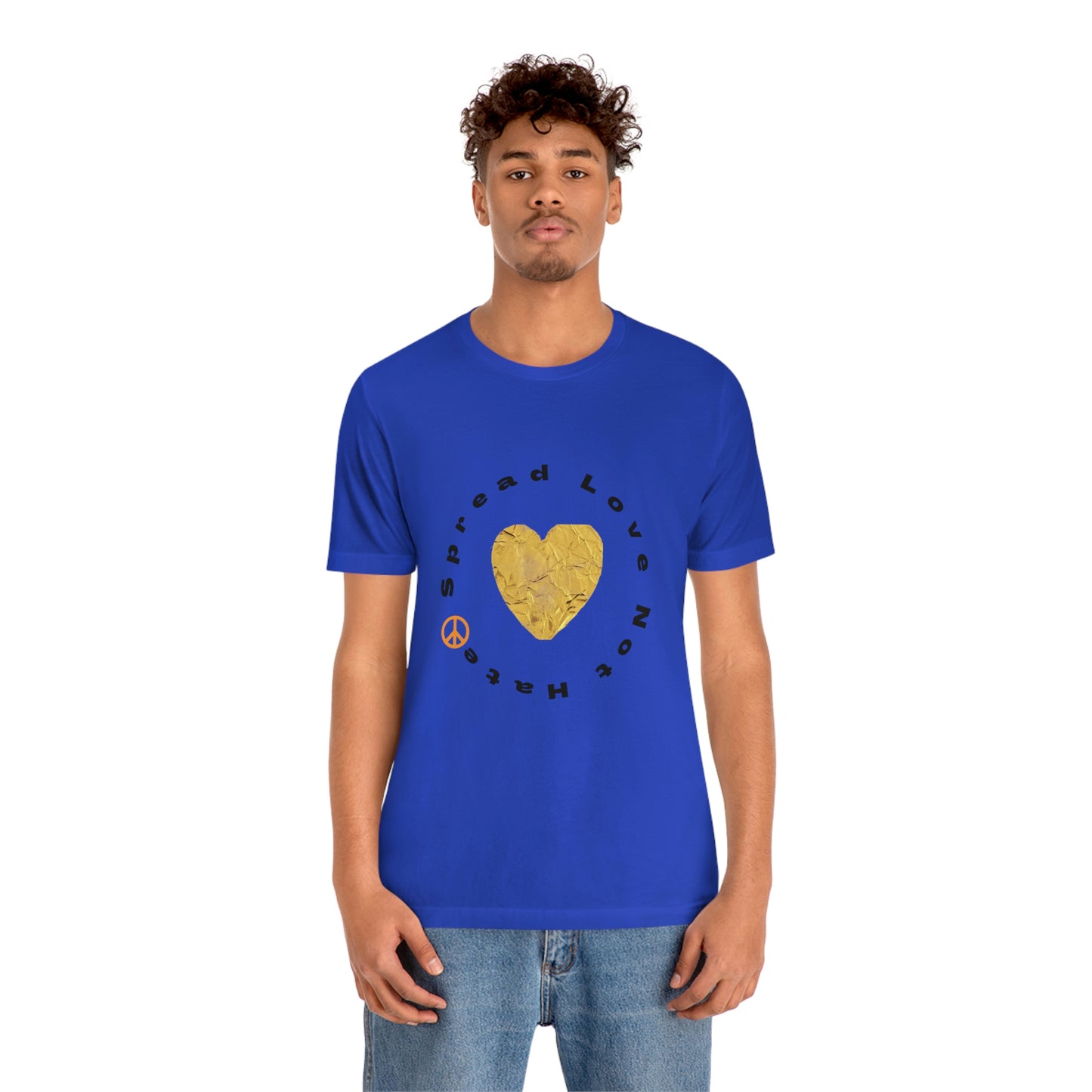 "Spread Love..." Unisex Jersey Short Sleeve Tee