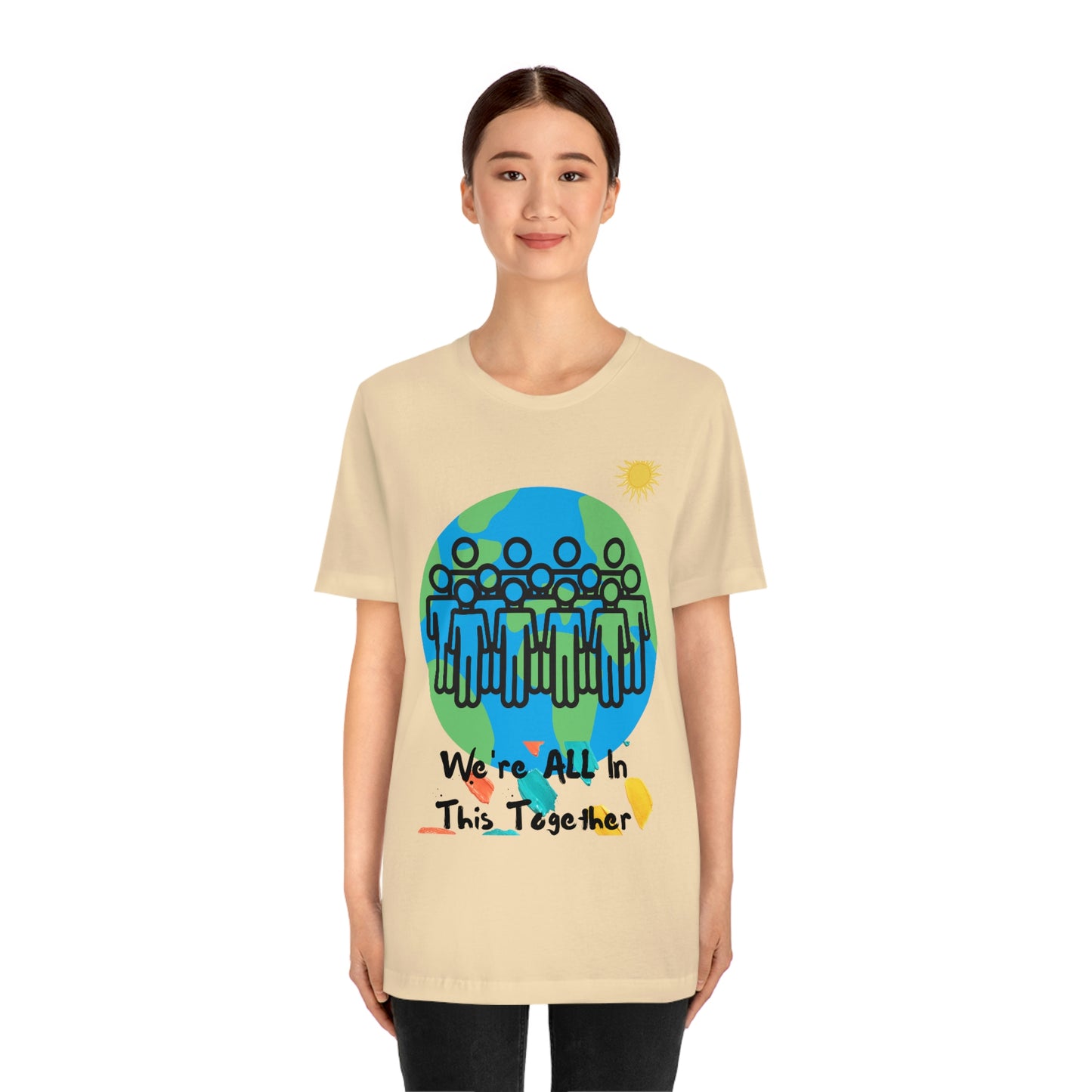 "We're All In This Together" - Unisex Jersey Short Sleeve Tee