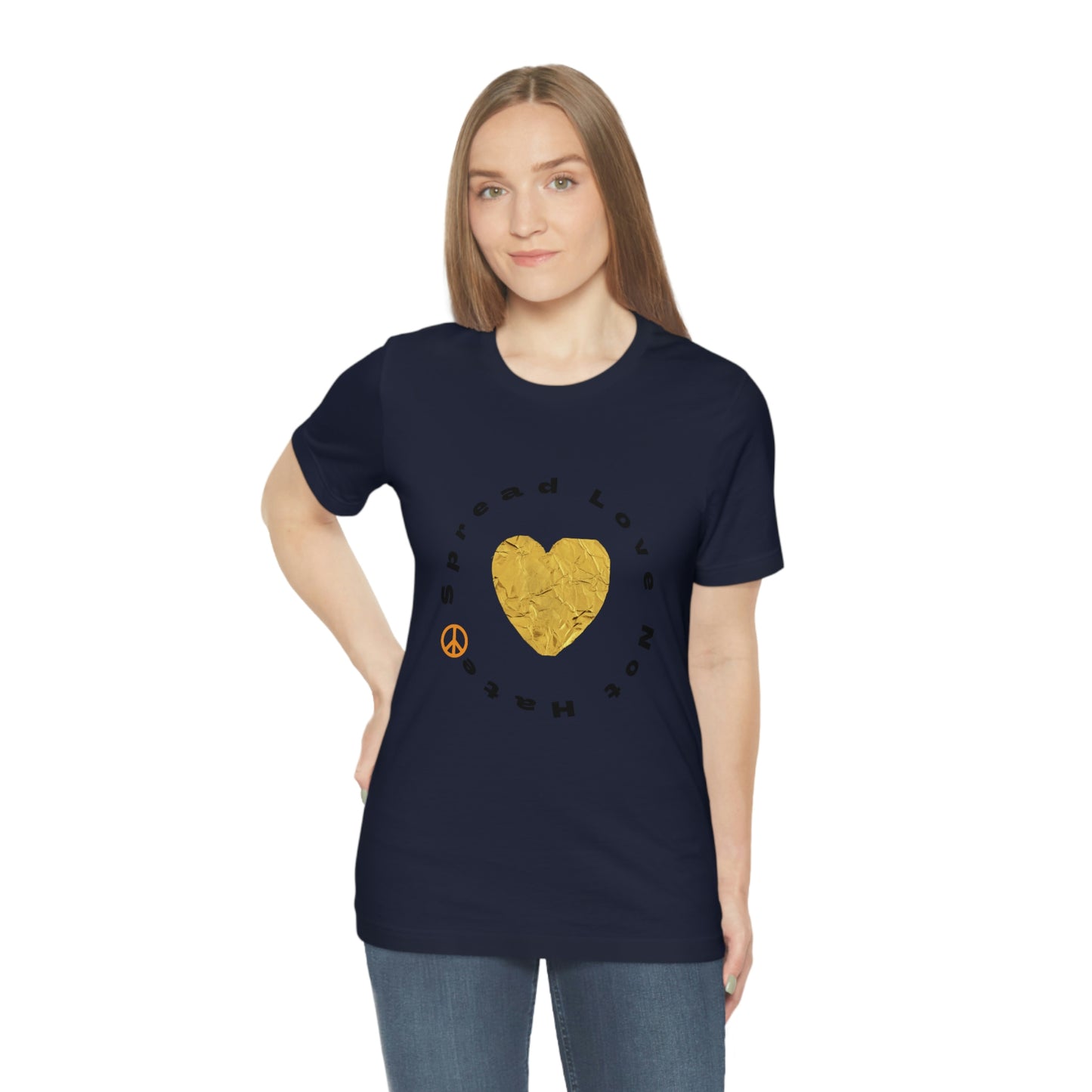 "Spread Love..." Unisex Jersey Short Sleeve Tee