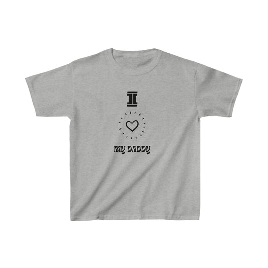 "I Love My Daddy" - Kids Heavy Cotton™ Tee