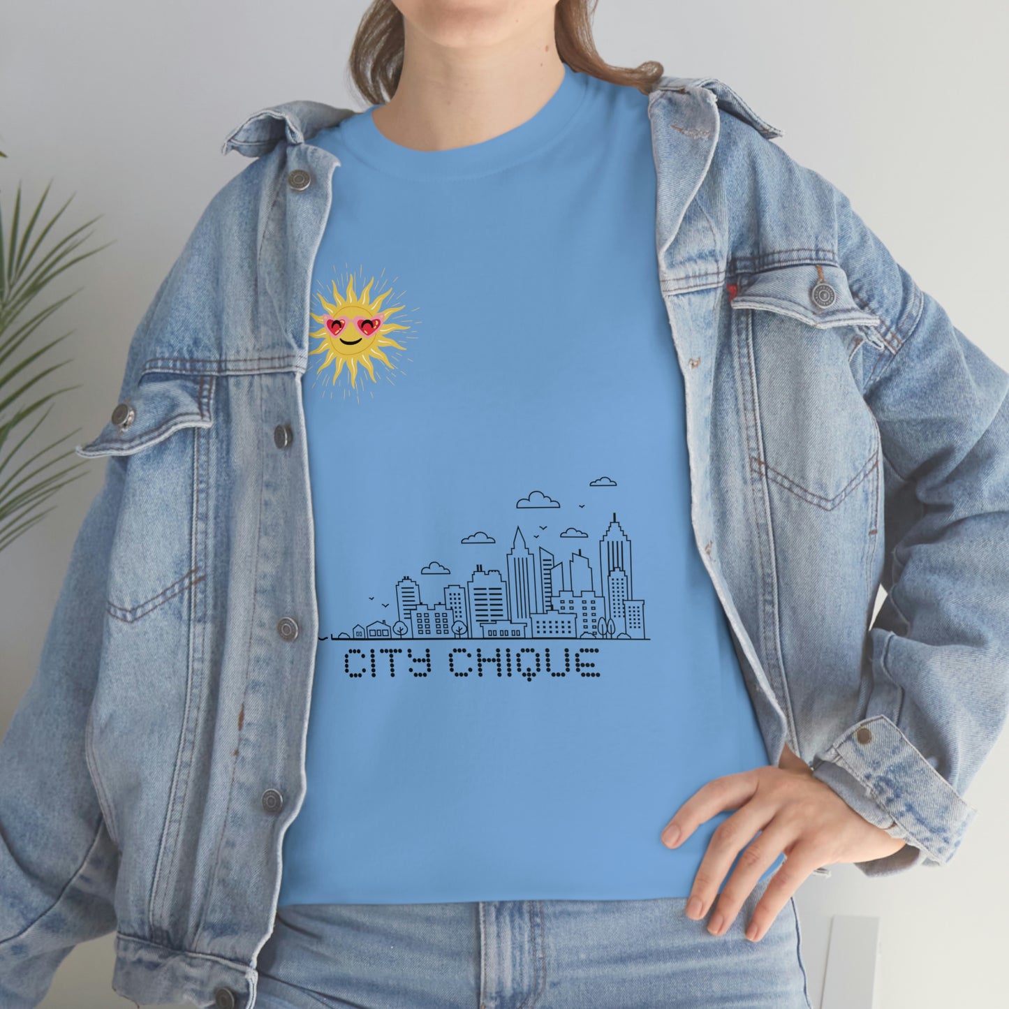 "City Chic" Unisex Heavy Cotton Tee