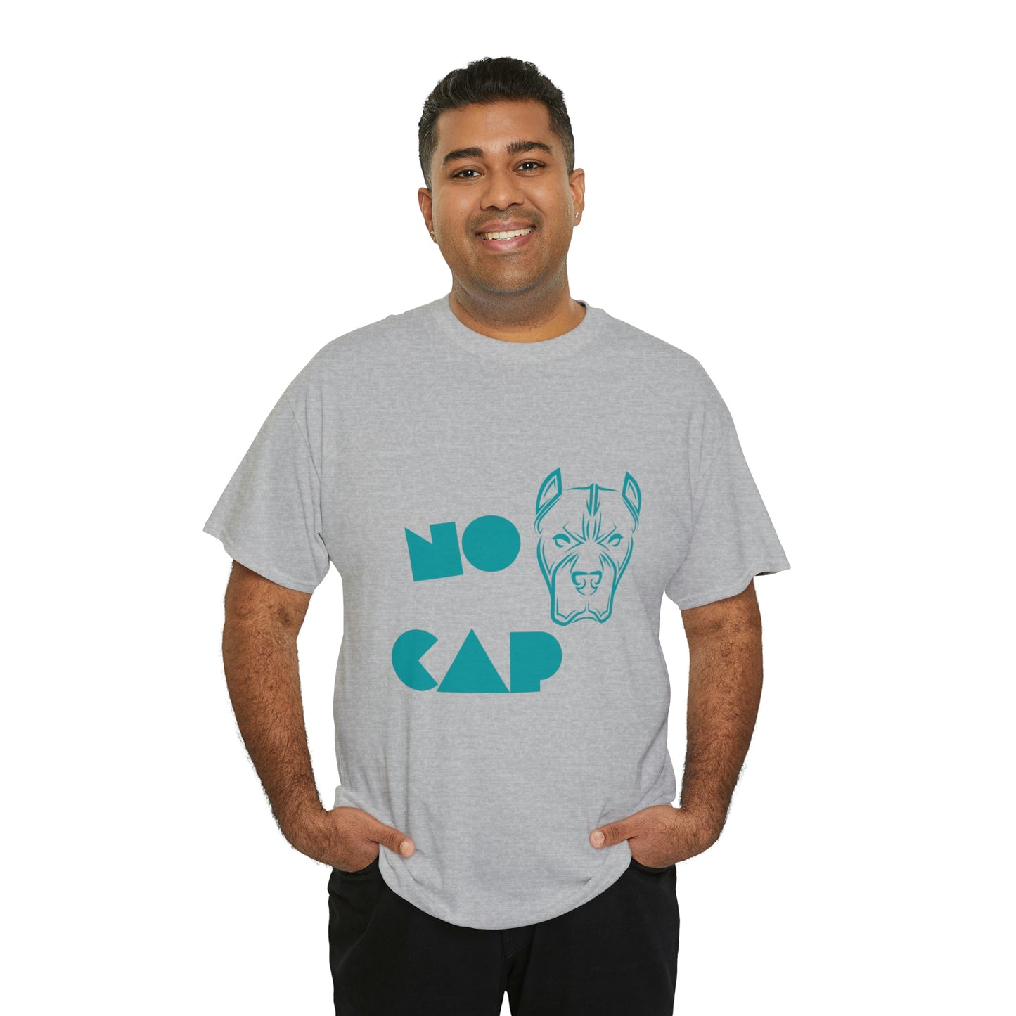 ''NO CAP " Unisex Heavy Cotton Tee