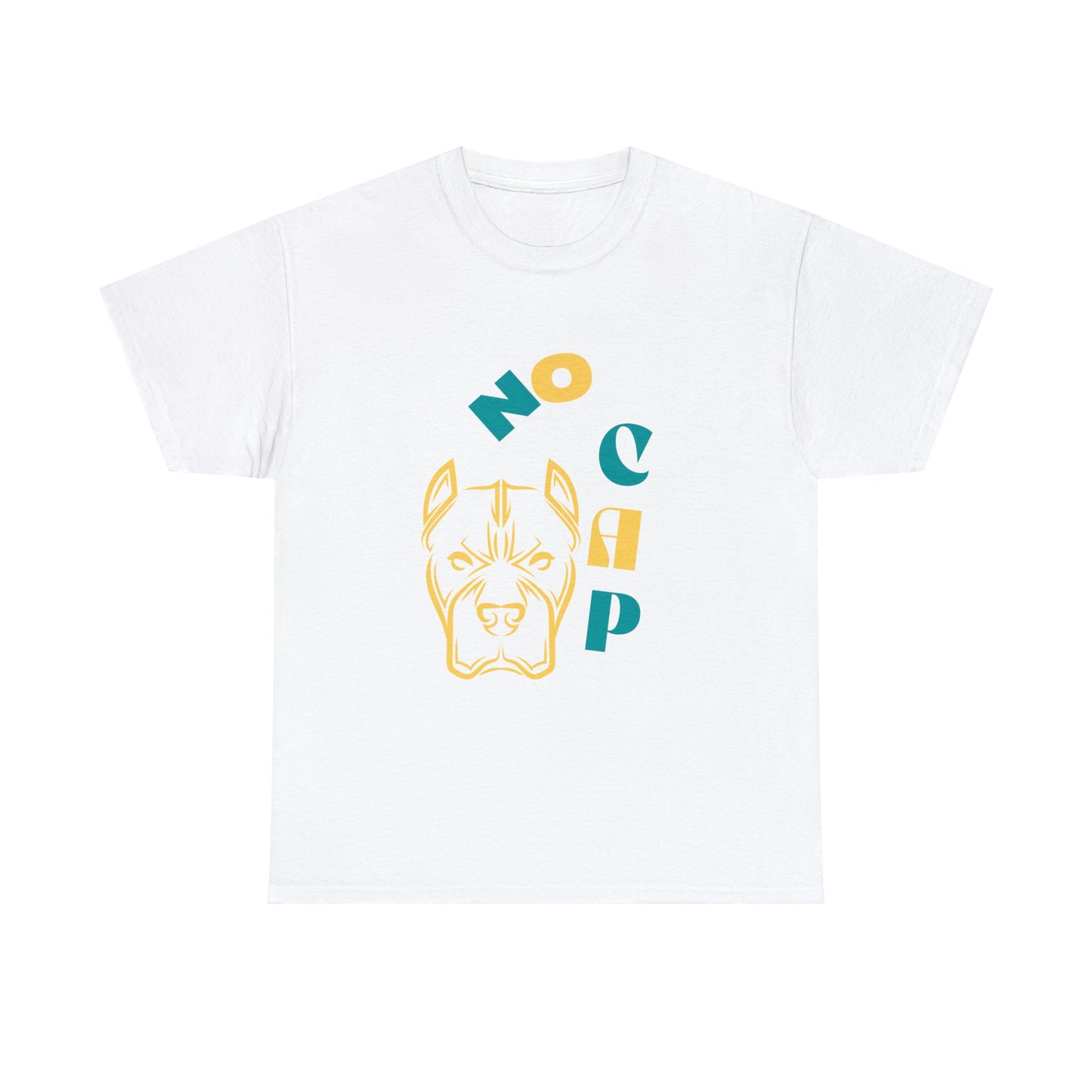 "NO CAP "Unisex Heavy Cotton Tee