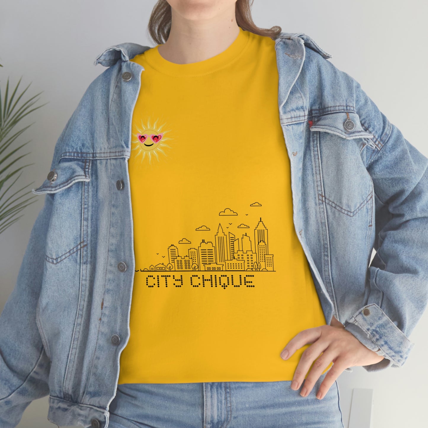 "City Chic" Unisex Heavy Cotton Tee