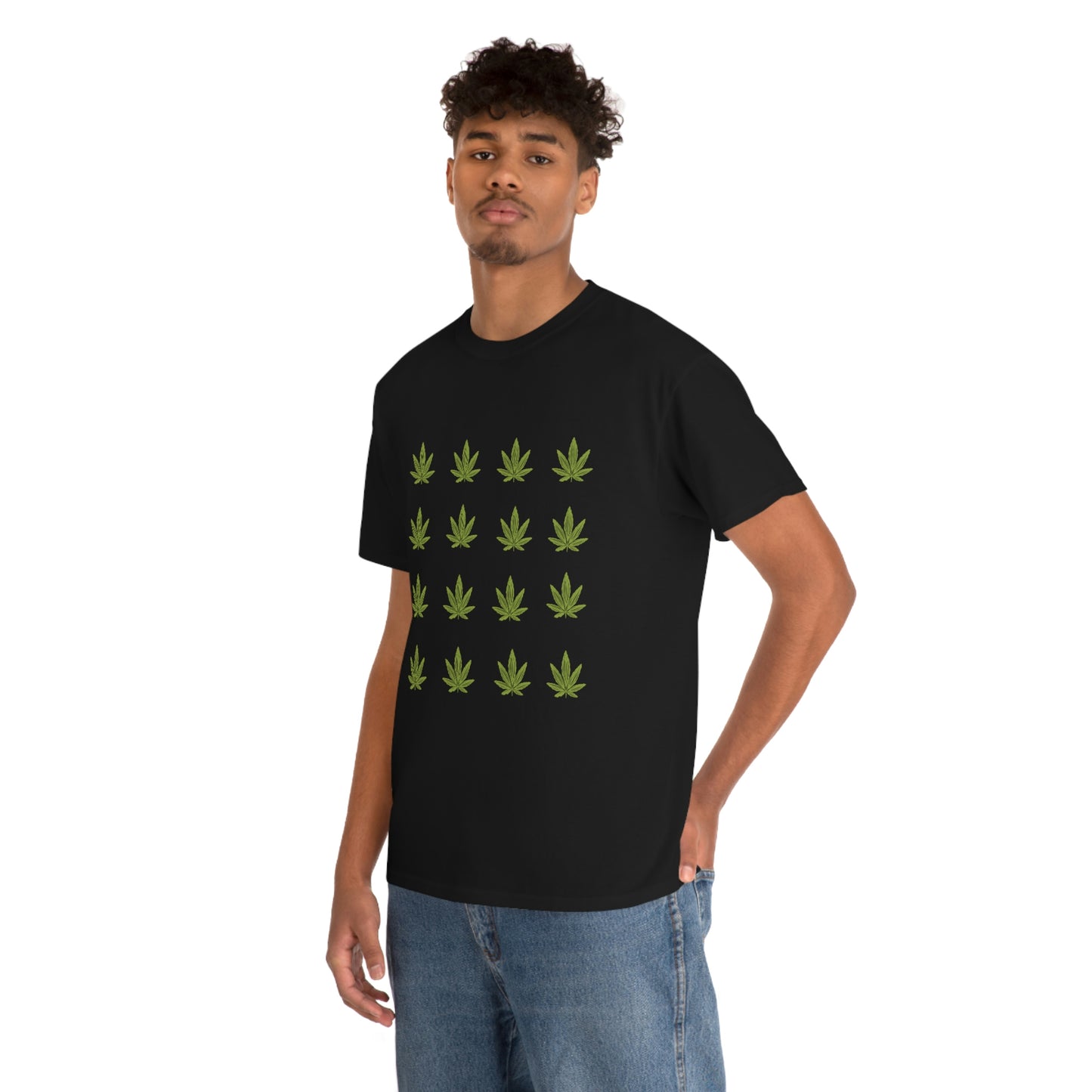 "Weed Print" Unisex Heavy Cotton Tee