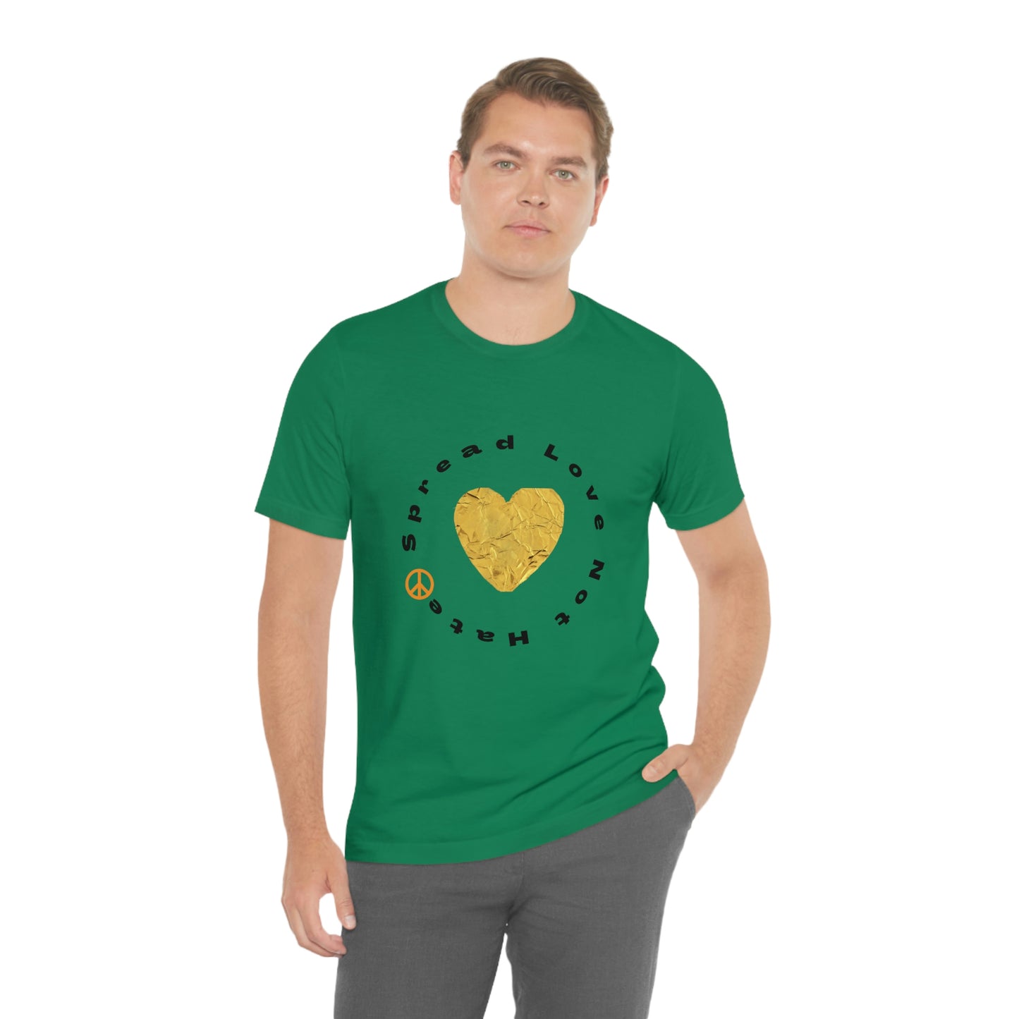 "Spread Love..." Unisex Jersey Short Sleeve Tee
