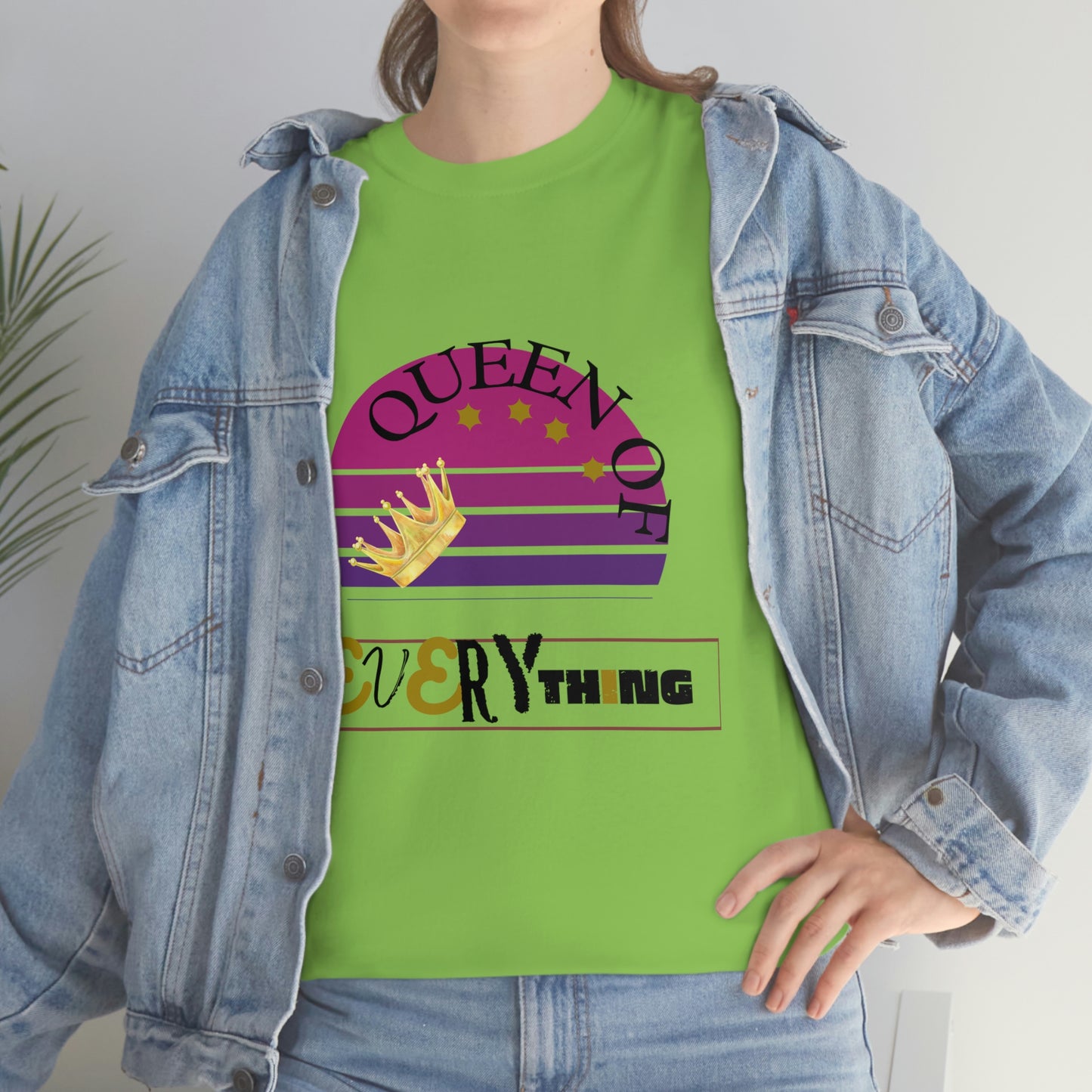 "Queen of Everything" - Unisex Heavy Cotton Tee