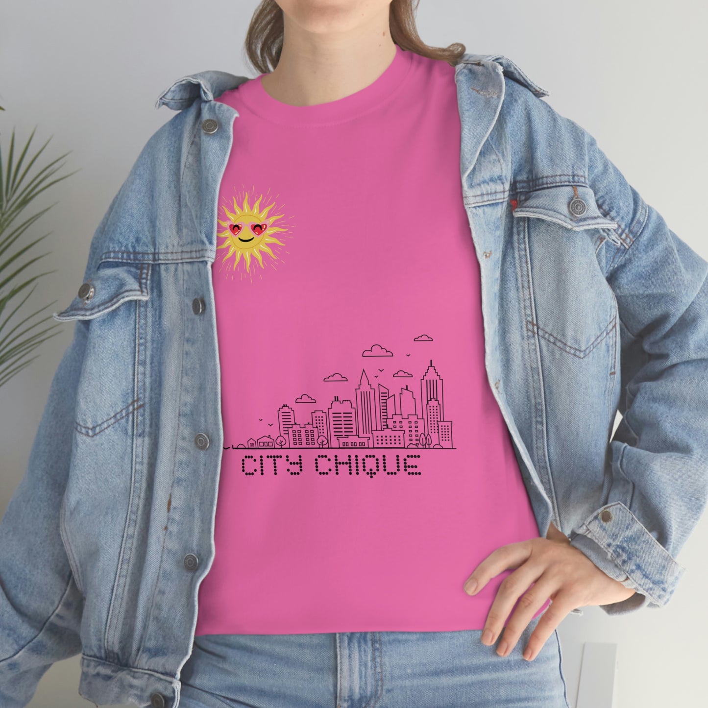 "City Chic" Unisex Heavy Cotton Tee