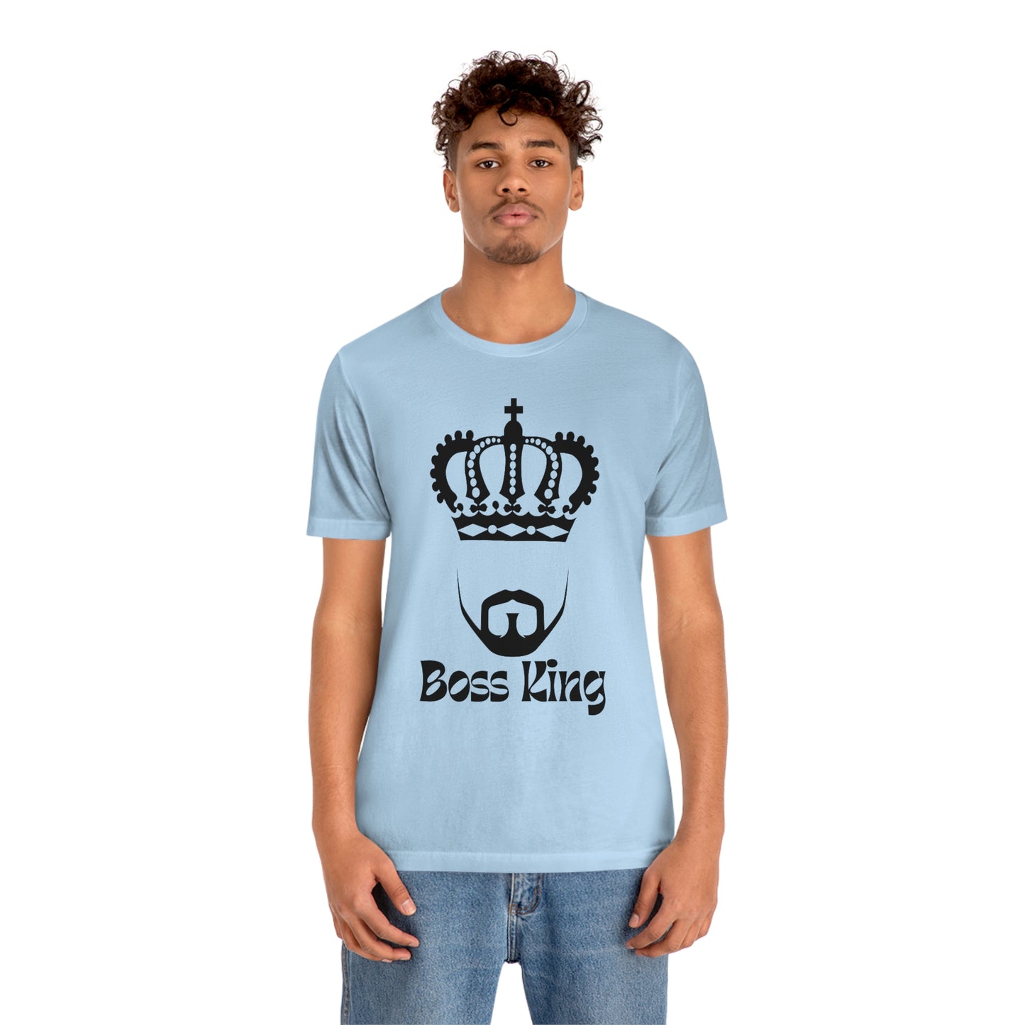 "Boss King" - Unisex Jersey Short Sleeve Tee
