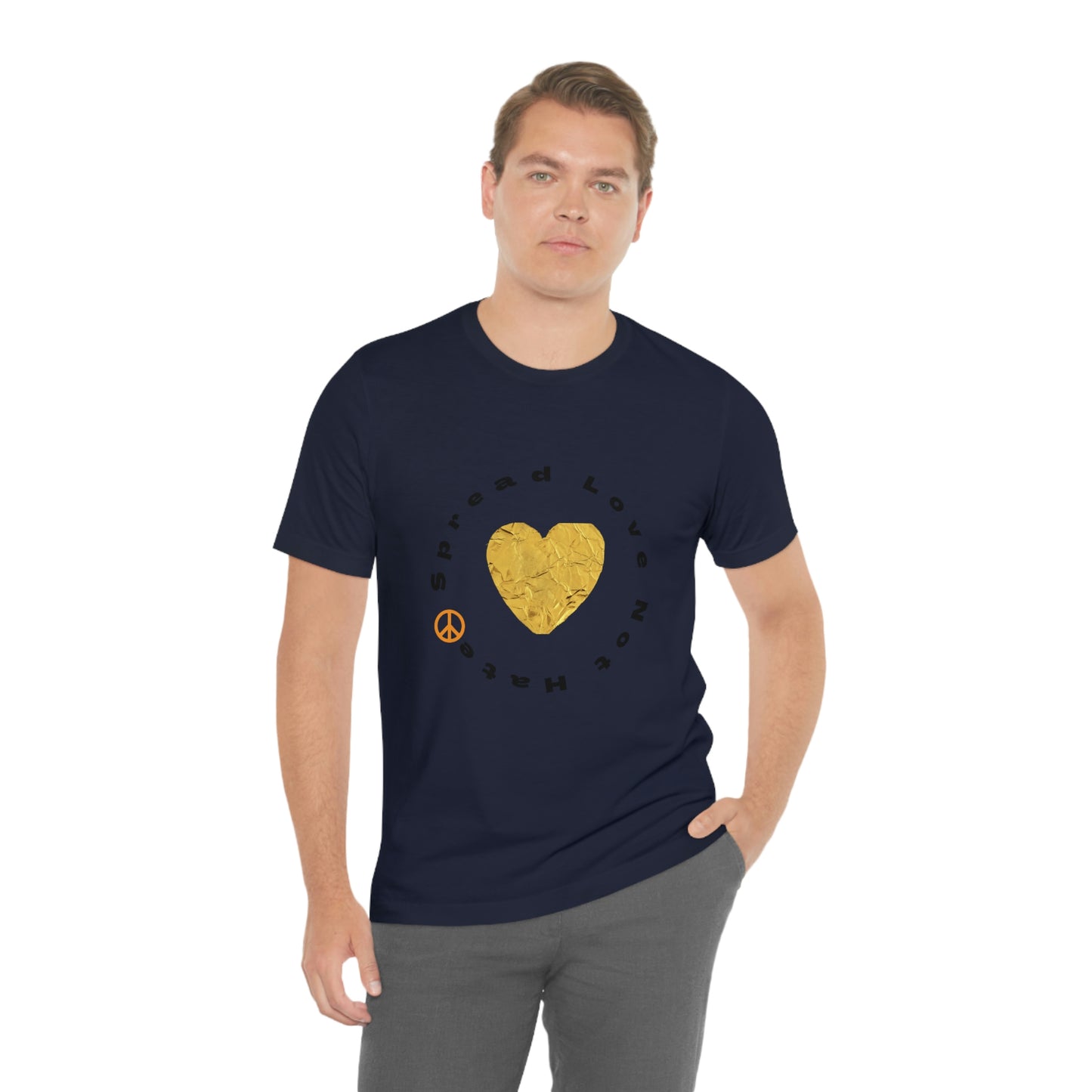 "Spread Love..." Unisex Jersey Short Sleeve Tee