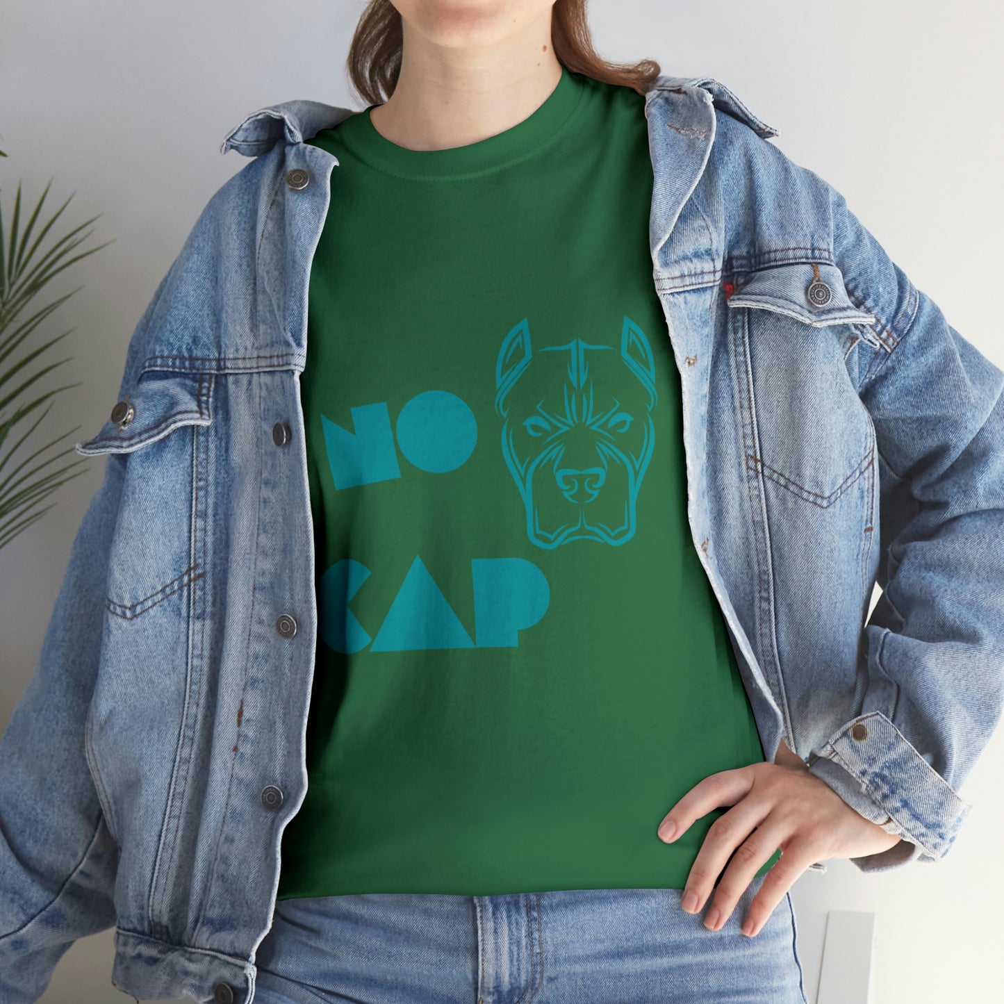 ''NO CAP " Unisex Heavy Cotton Tee