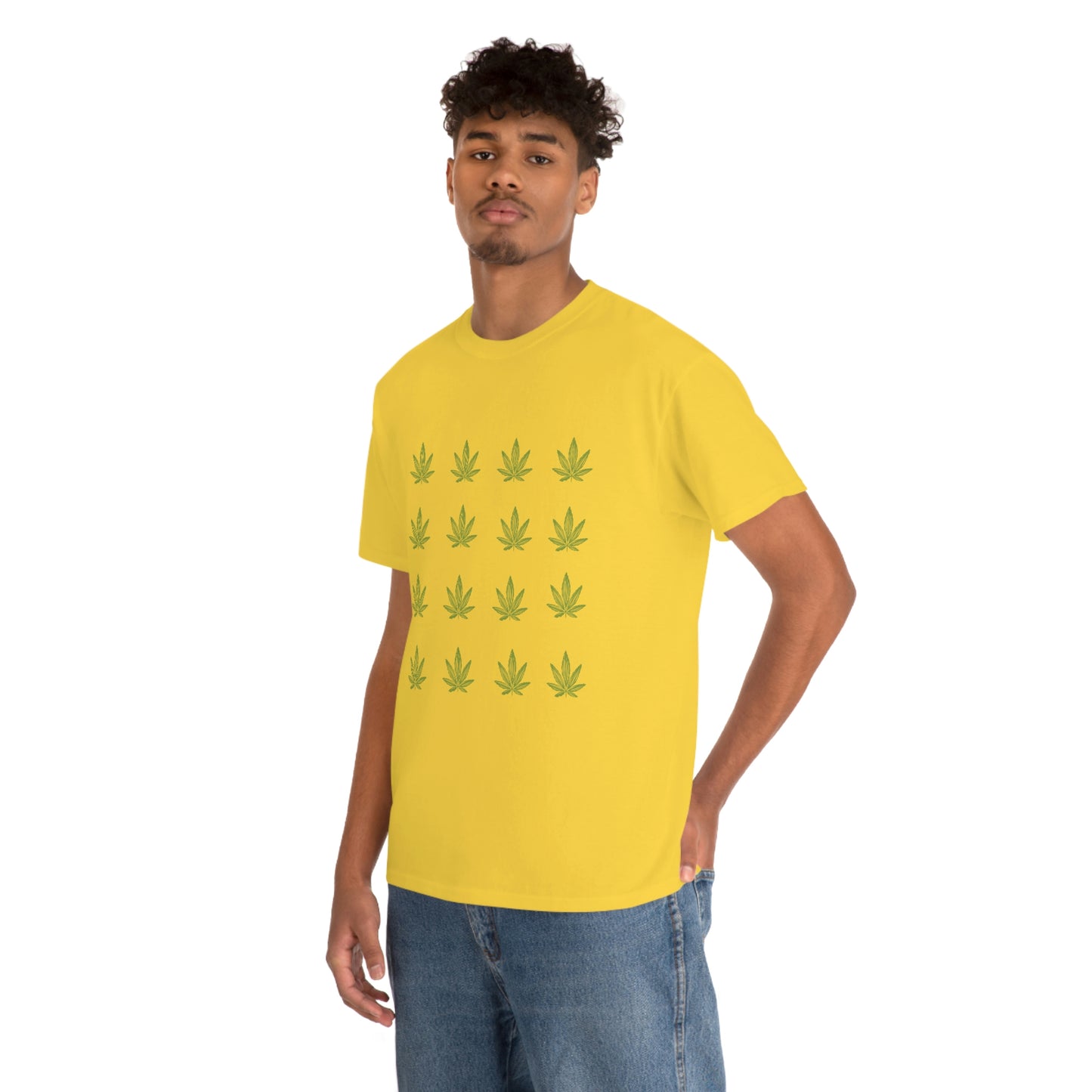 "Weed Print" Unisex Heavy Cotton Tee
