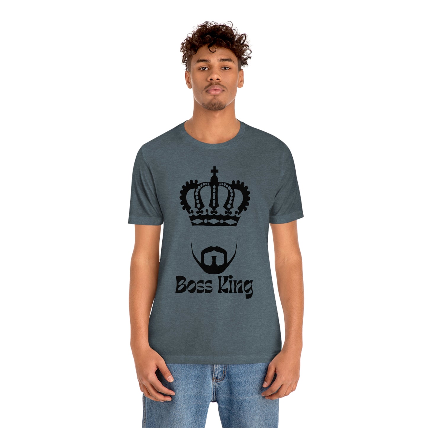 "Boss King" - Unisex Jersey Short Sleeve Tee