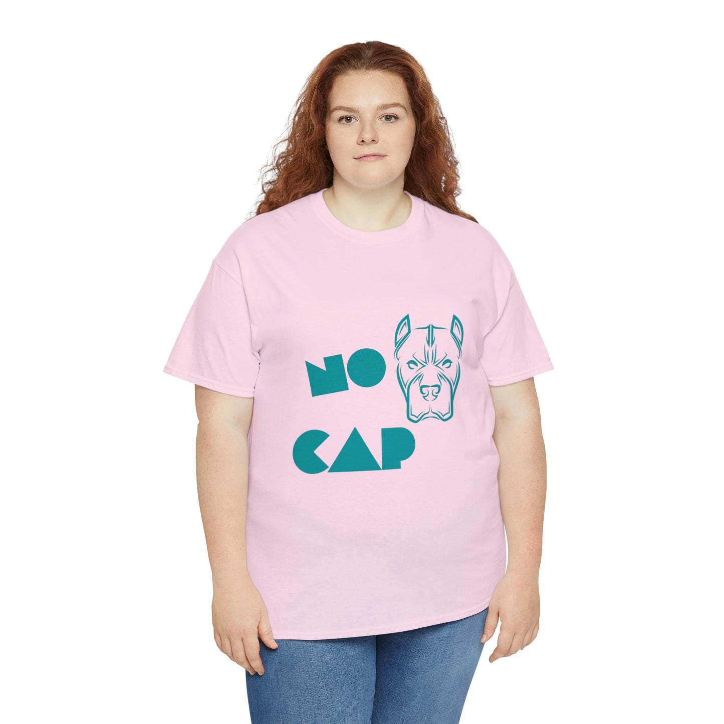 ''NO CAP " Unisex Heavy Cotton Tee