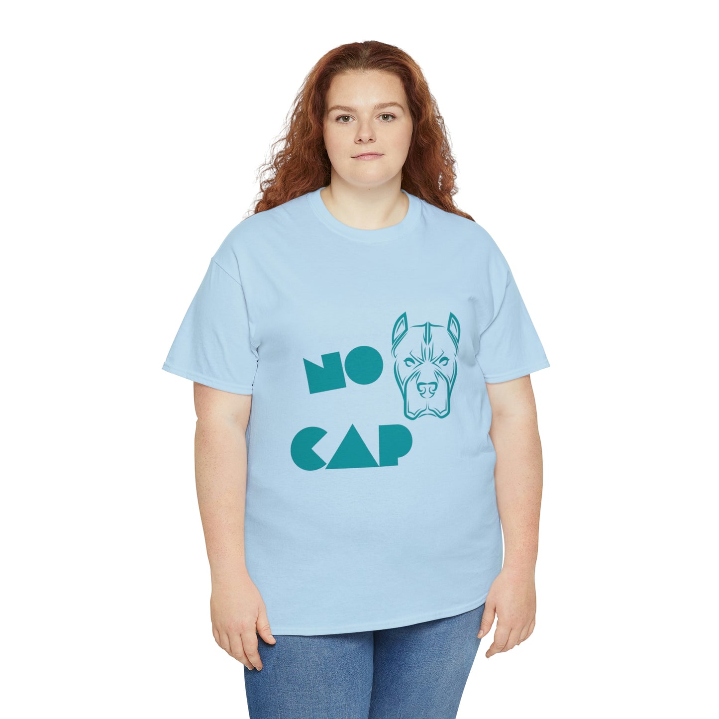 ''NO CAP " Unisex Heavy Cotton Tee