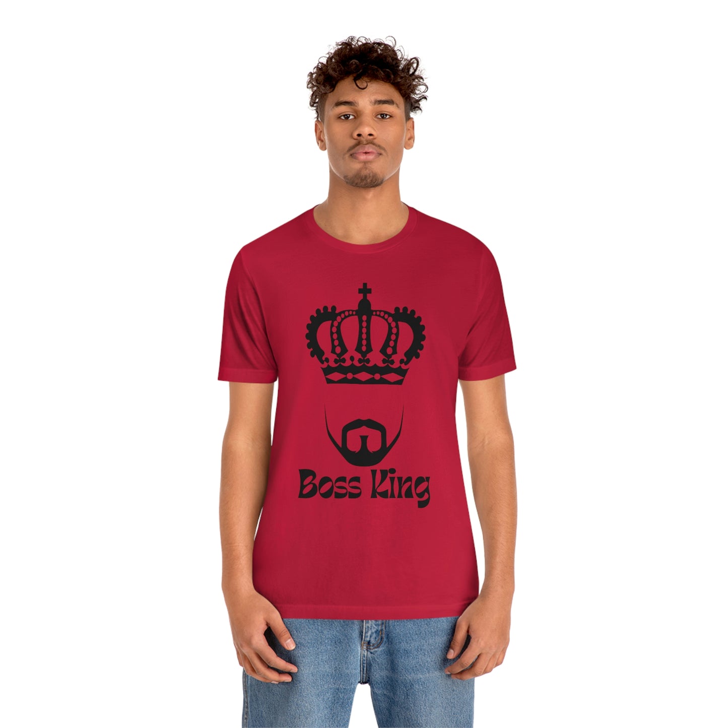 "Boss King" - Unisex Jersey Short Sleeve Tee