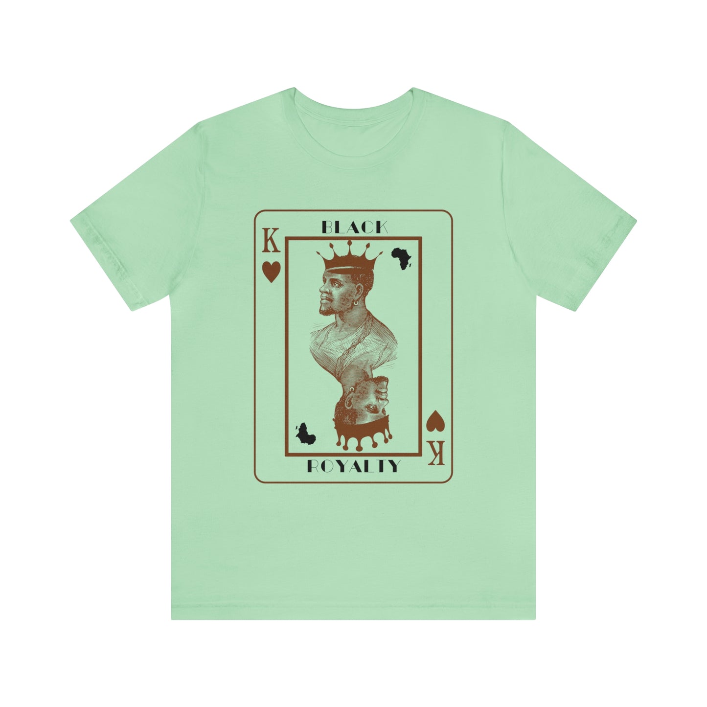 "King - Black Royalty" - Unisex Jersey Short Sleeve Tee