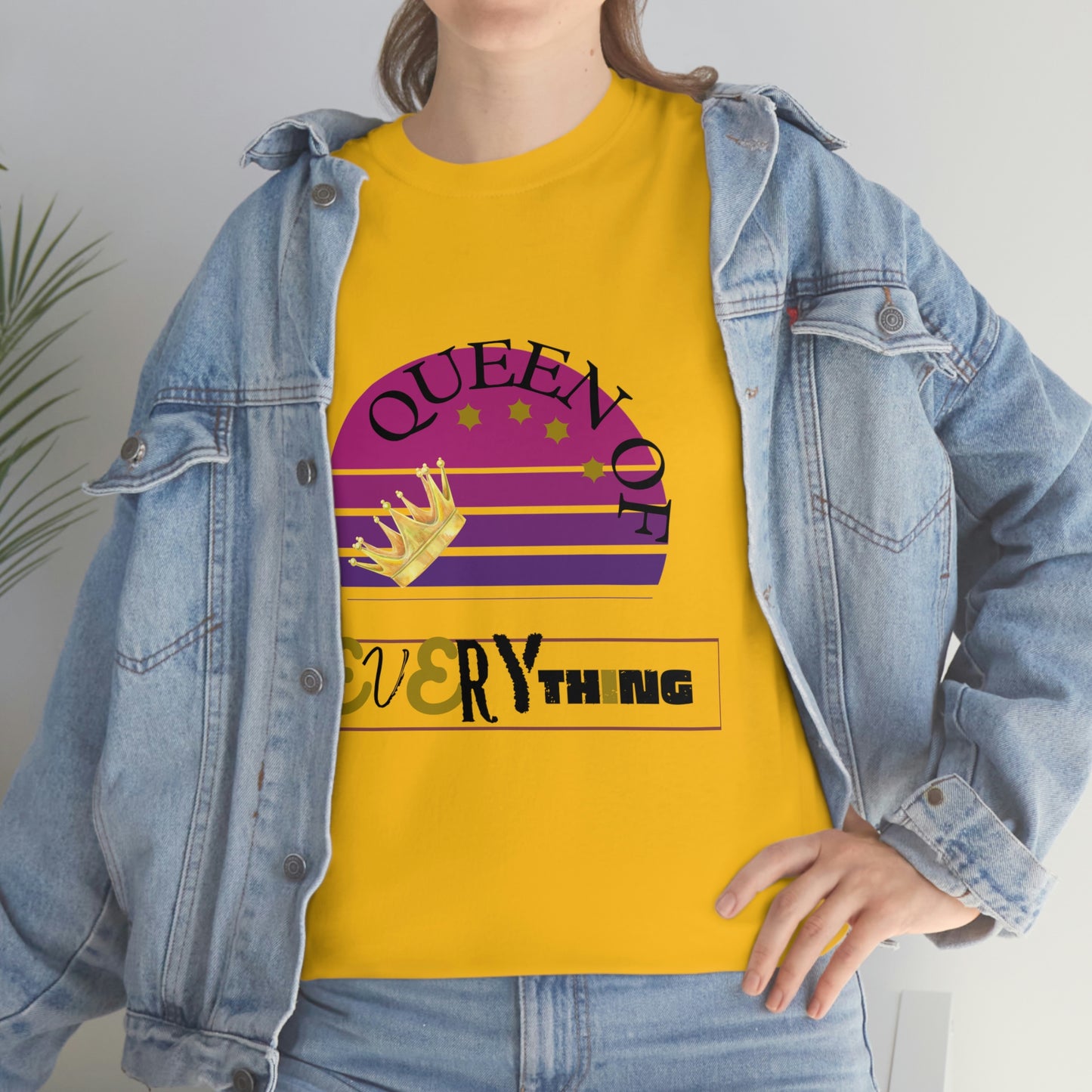 "Queen of Everything" - Unisex Heavy Cotton Tee