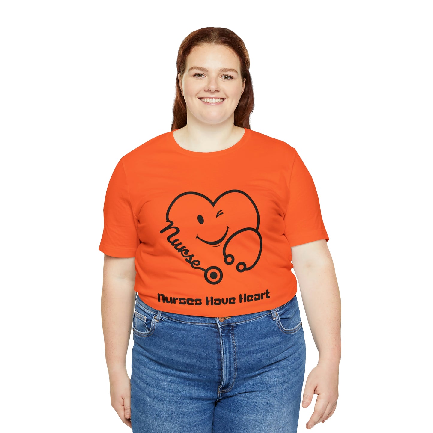 "Nurses Have Heart" - Unisex Jersey Short Sleeve Tee
