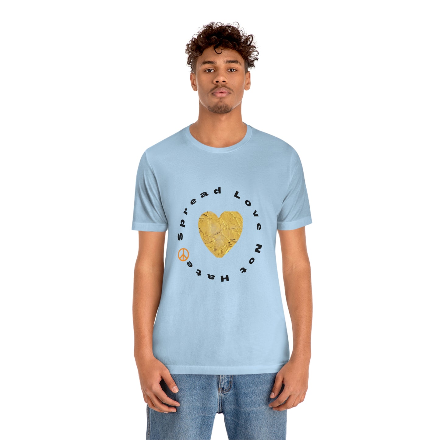 "Spread Love..." Unisex Jersey Short Sleeve Tee