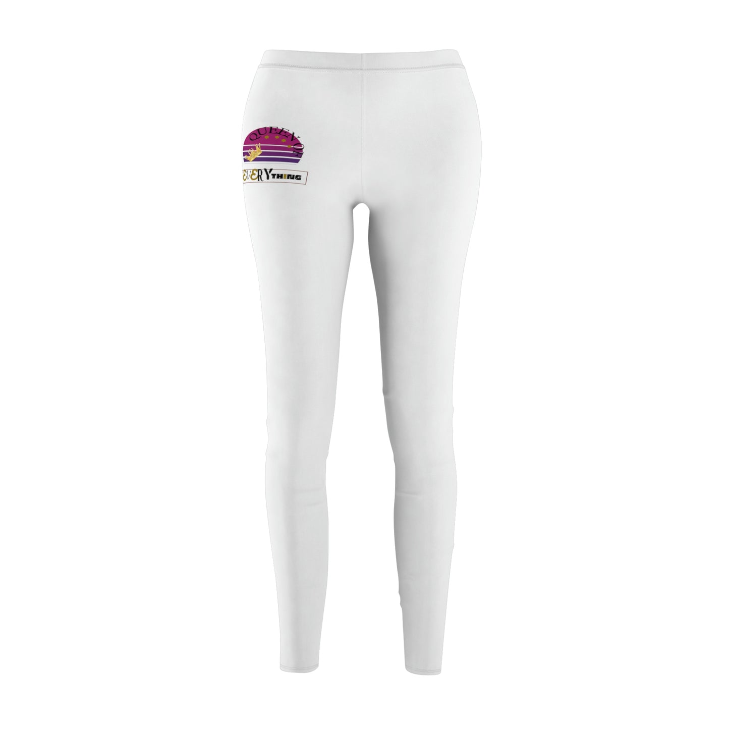 "Queen of Everything" Women's Casual Leggings (AOP)