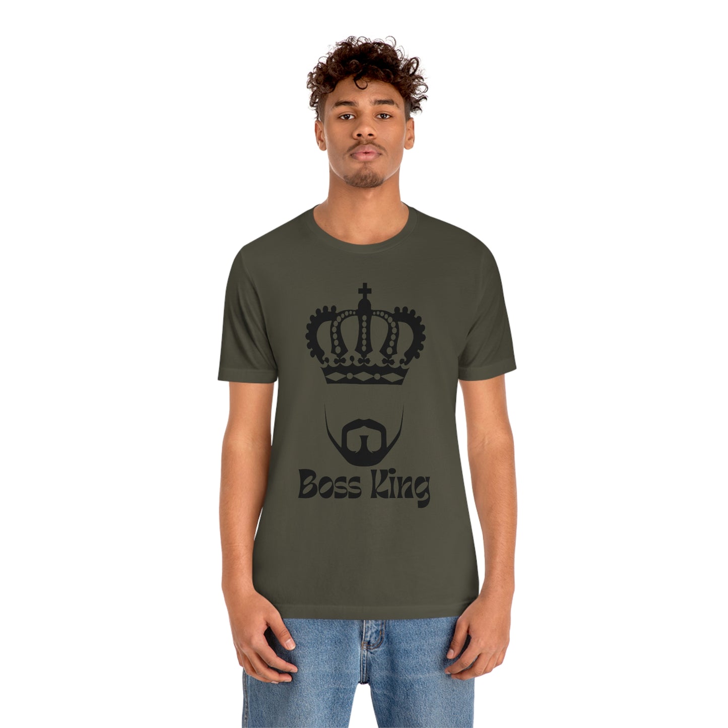 "Boss King" - Unisex Jersey Short Sleeve Tee