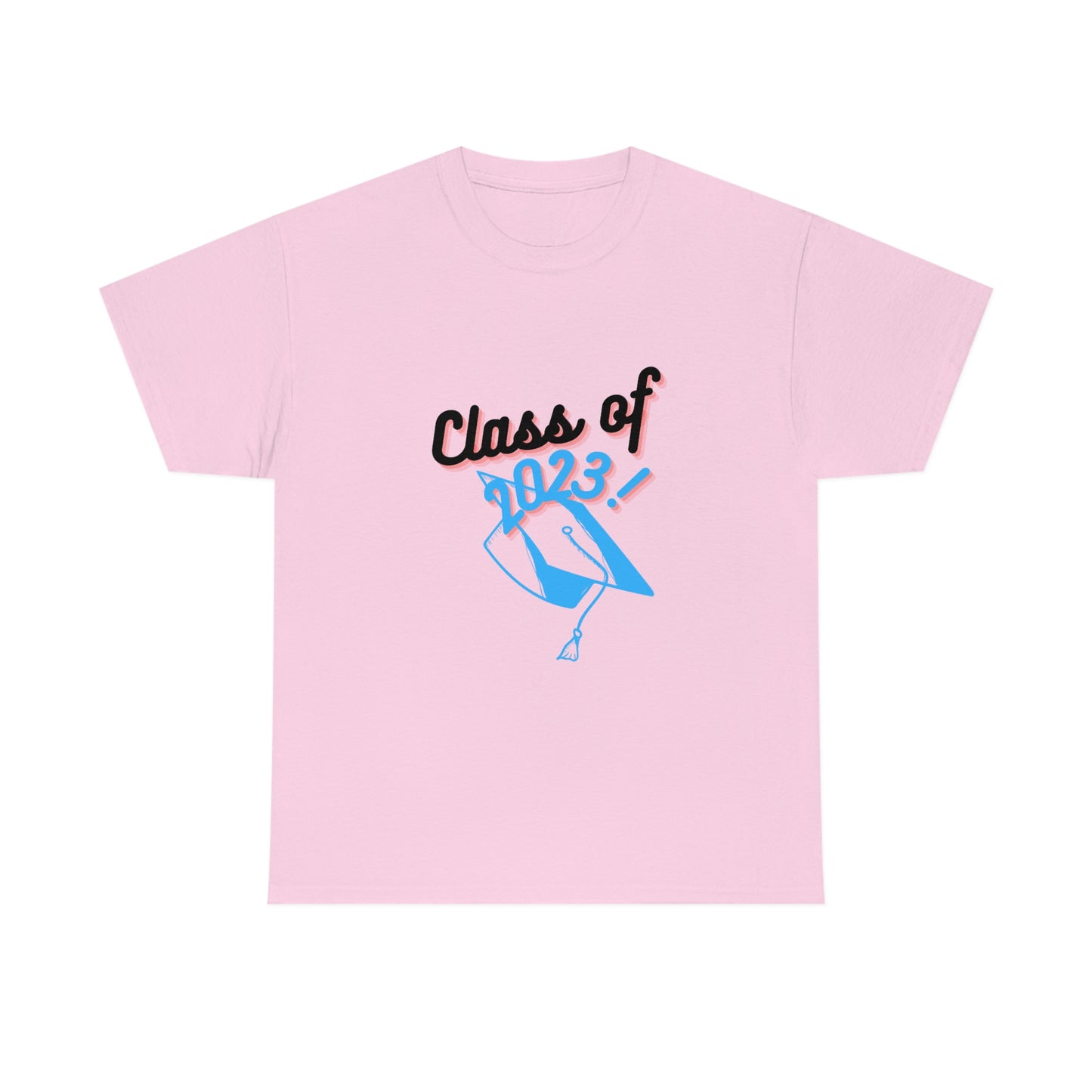 "Class of 2023 Graduation Cap": 2023 Graduate:  Unisex Heavy Cotton Tee