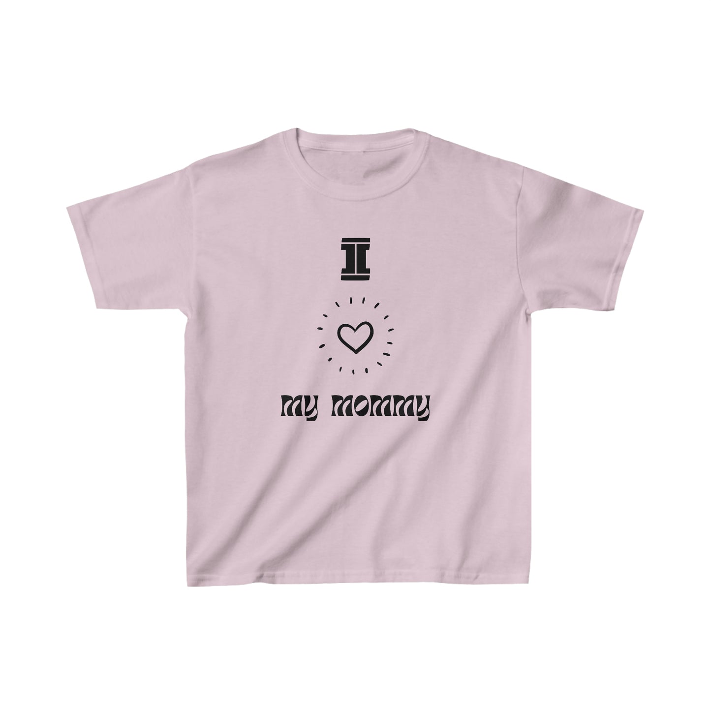 "I Love My Mommy" - Kids Heavy Cotton™ Tee