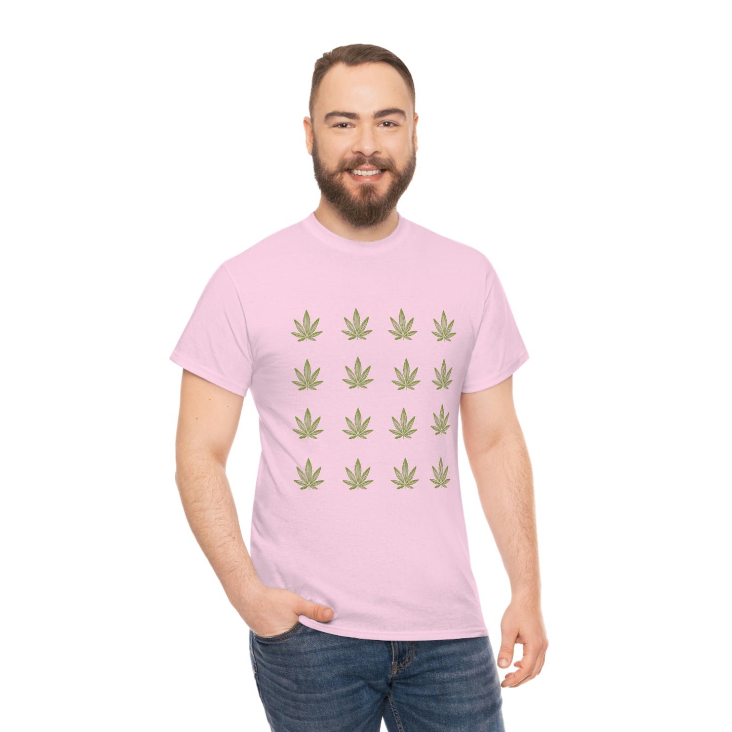 "Weed Print" Unisex Heavy Cotton Tee