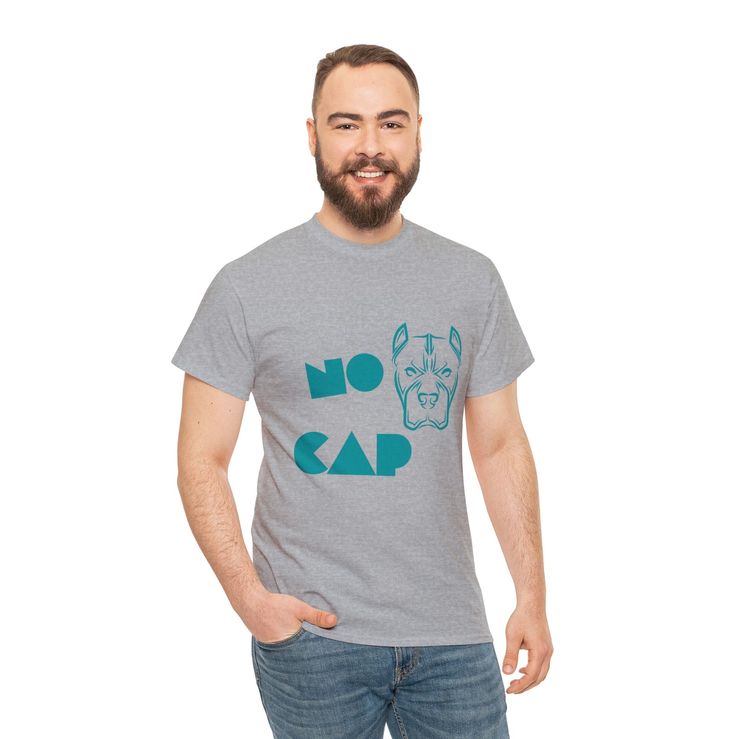 ''NO CAP " Unisex Heavy Cotton Tee