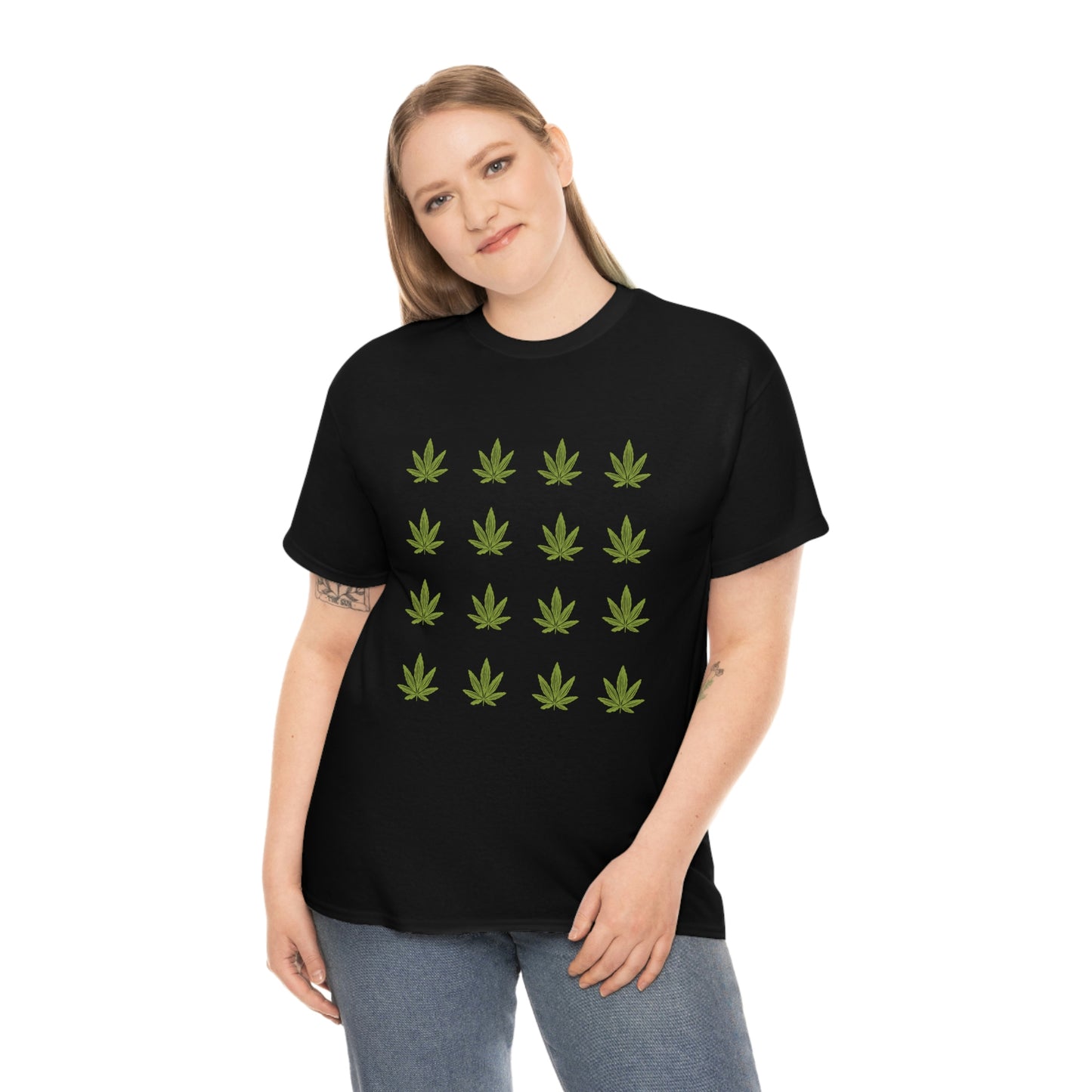 "Weed Print" Unisex Heavy Cotton Tee