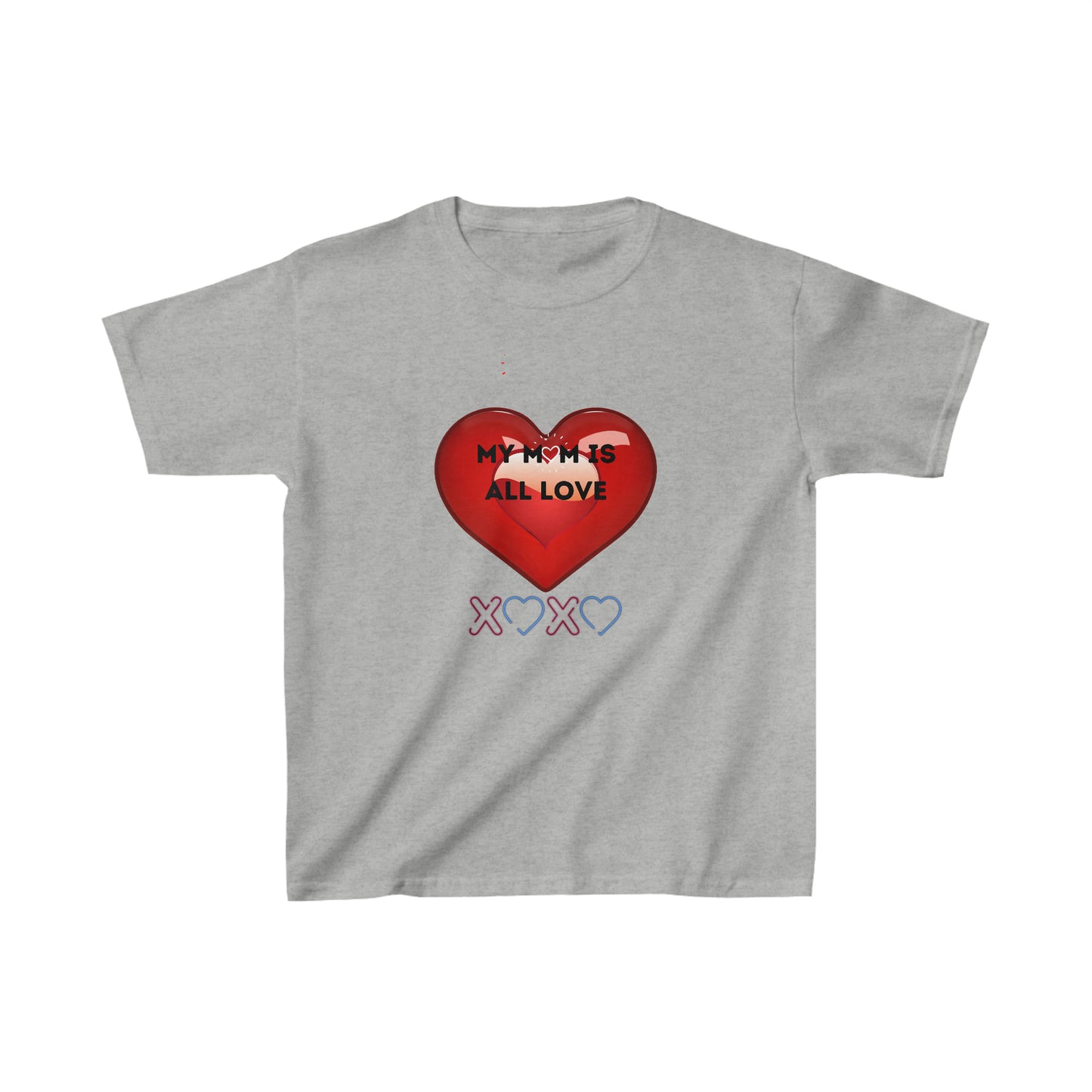 "My Mom is All Love" - Kids Heavy Cotton™ Tee