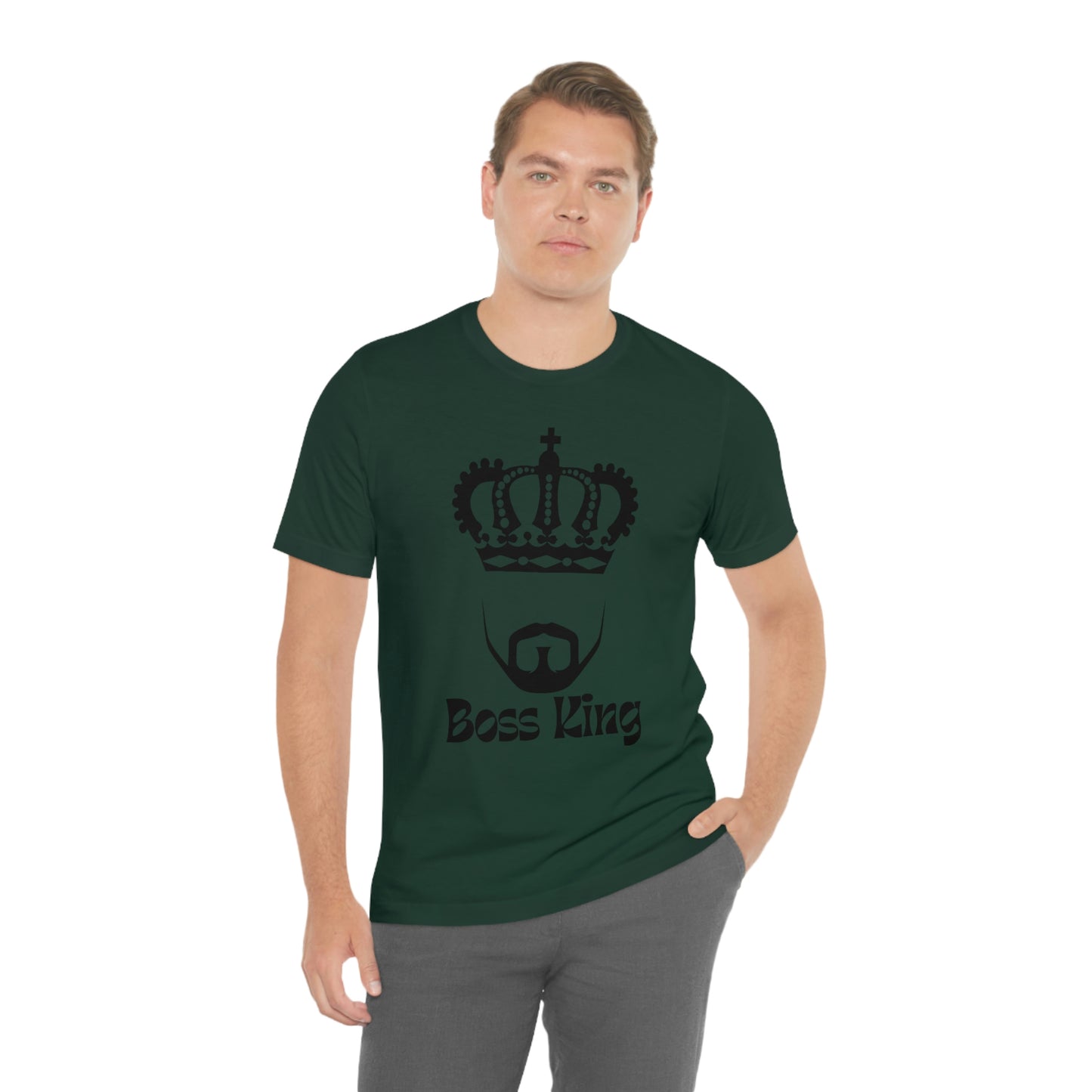 "Boss King" - Unisex Jersey Short Sleeve Tee