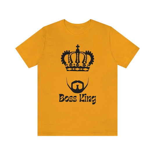 "Boss King" - Unisex Jersey Short Sleeve Tee