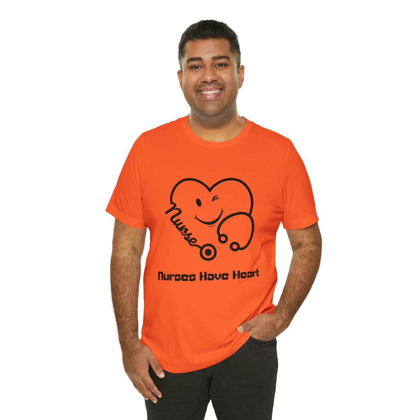 "Nurses Have Heart" - Unisex Jersey Short Sleeve Tee