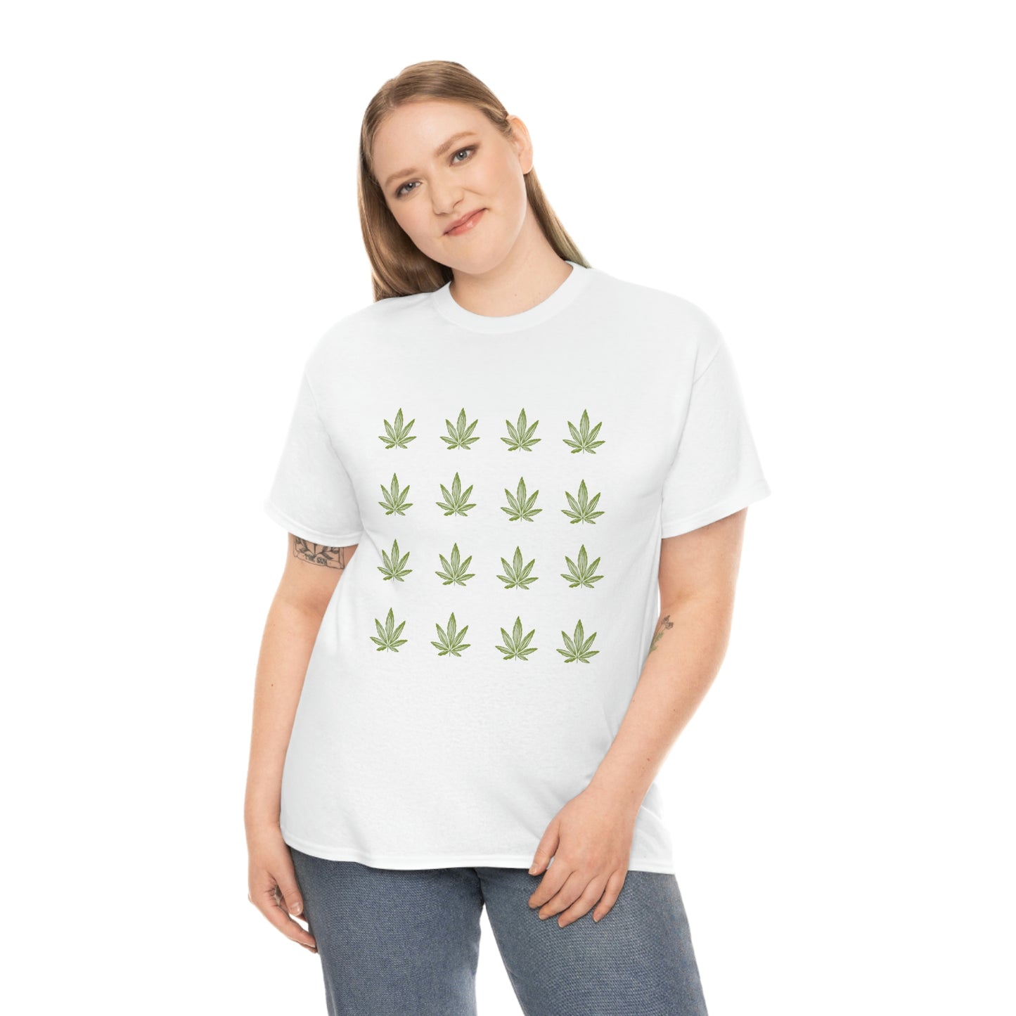"Weed Print" Unisex Heavy Cotton Tee
