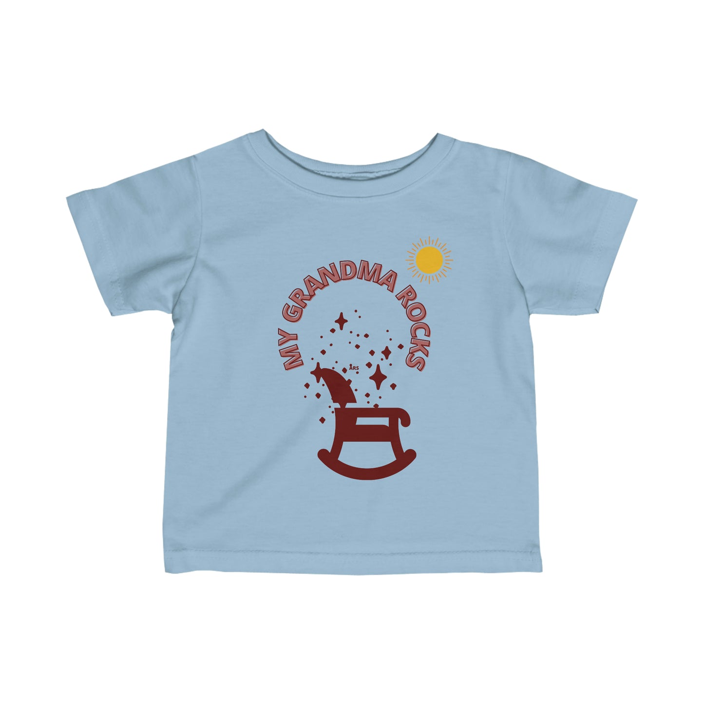 "My Grandma Rocks" - Infant Fine Jersey Tee