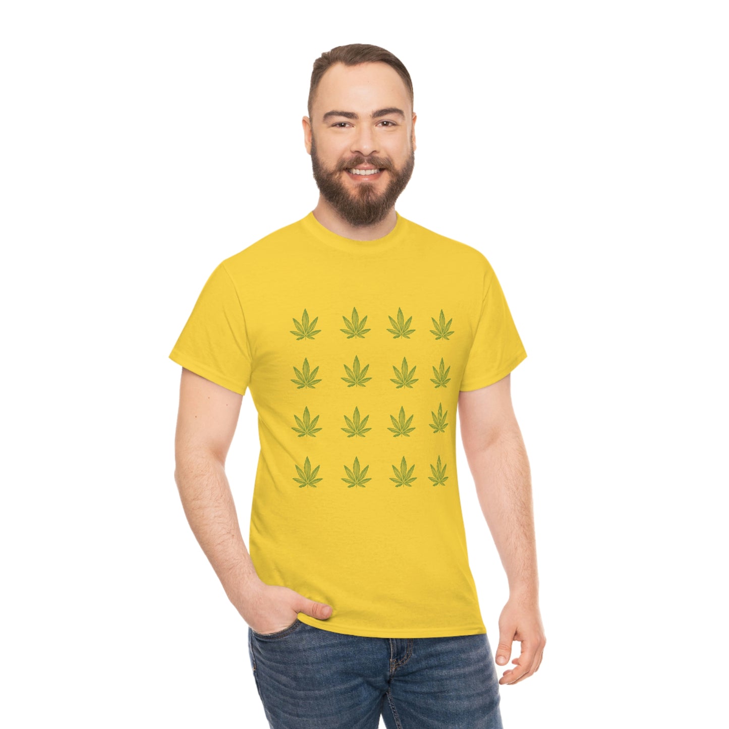 "Weed Print" Unisex Heavy Cotton Tee