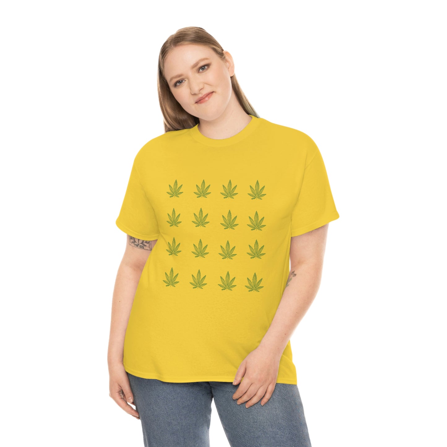 "Weed Print" Unisex Heavy Cotton Tee