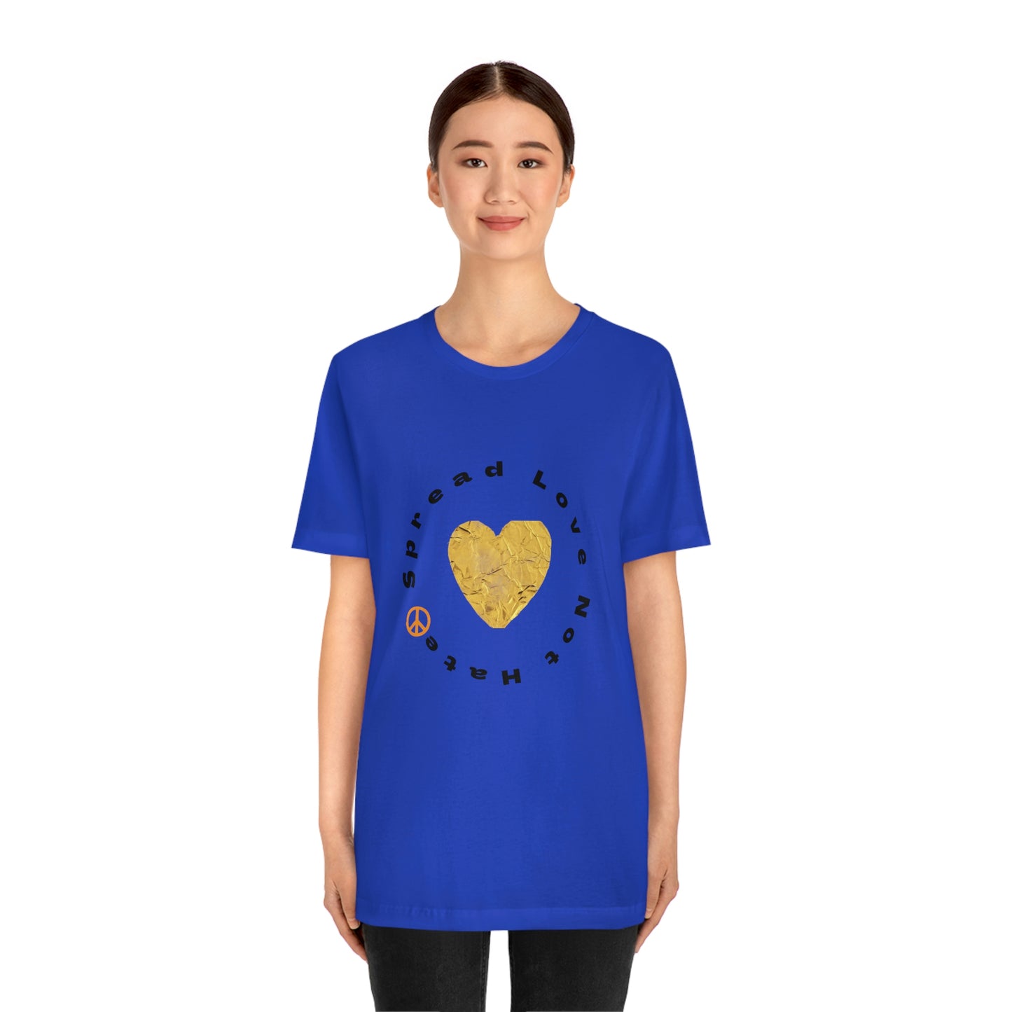 "Spread Love..." Unisex Jersey Short Sleeve Tee